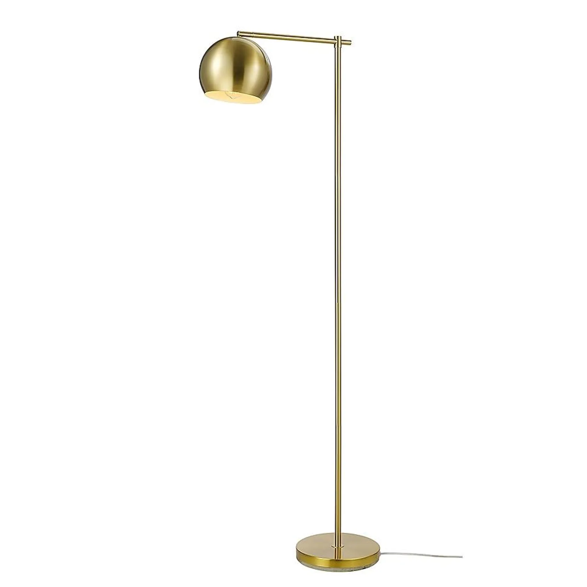 Origin 21 60.125-in Matte Brass Downbridge Floor Lamp