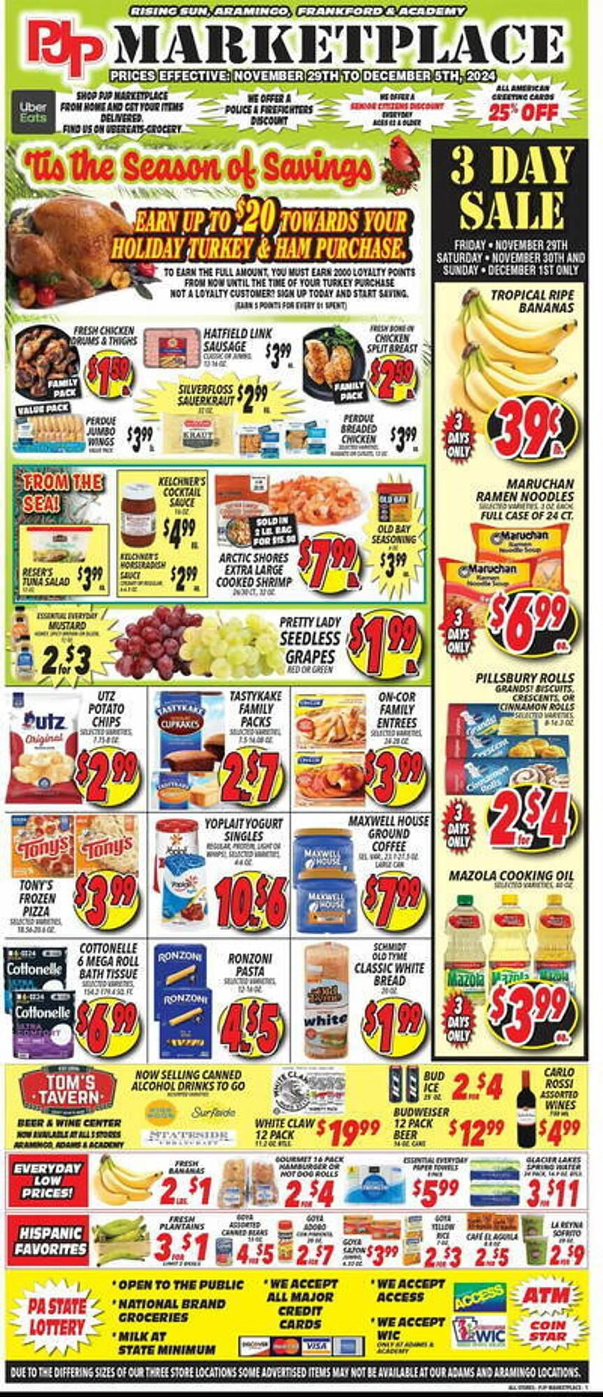 PJP Marketplace Weekly Ad - 1