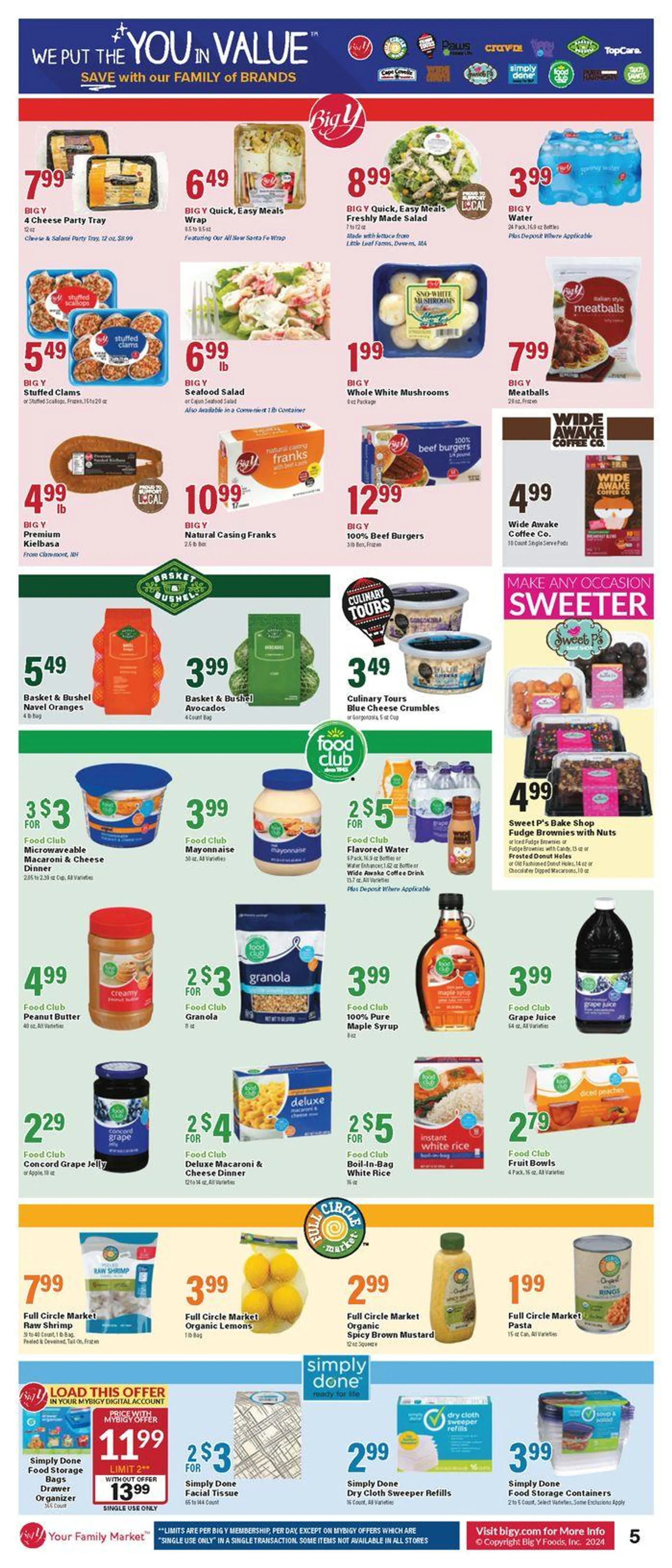 Weekly ad Weekly Ad Big Y from August 8 to August 14 2024 - Page 5