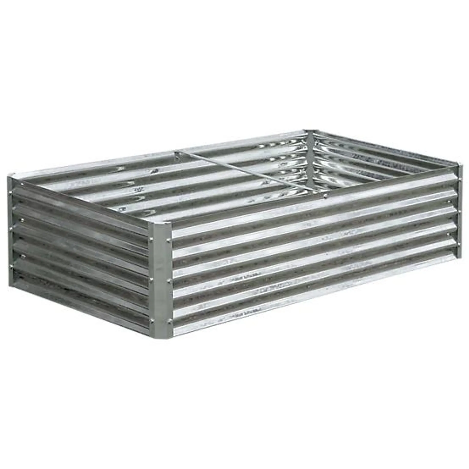 Growit Steel Raised Bed Garden, 72 in. x 36 in. x 17 in.