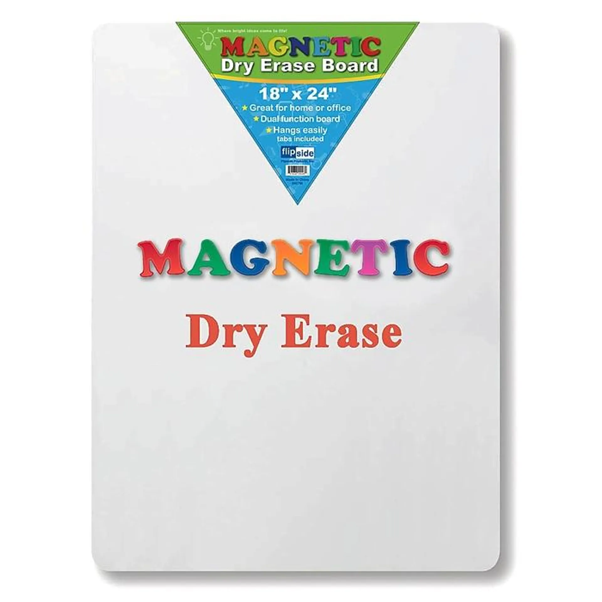 Flipside Products 18" x 24" Magnetic Dry Erase Board (FLP10026)