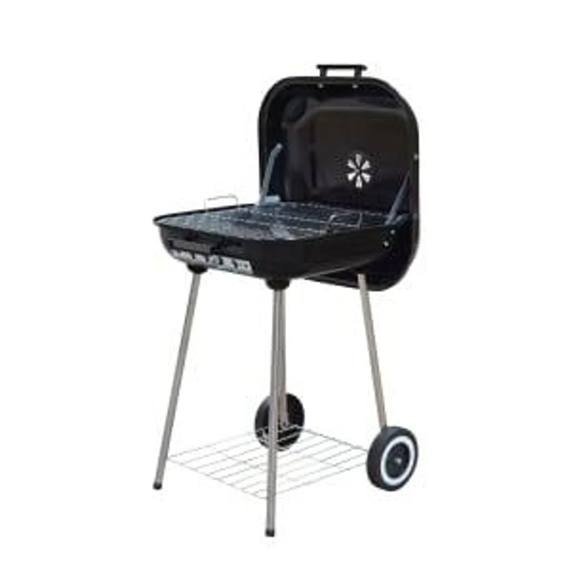 Family Chef Black Charcoal Grill, 18.5 in.
