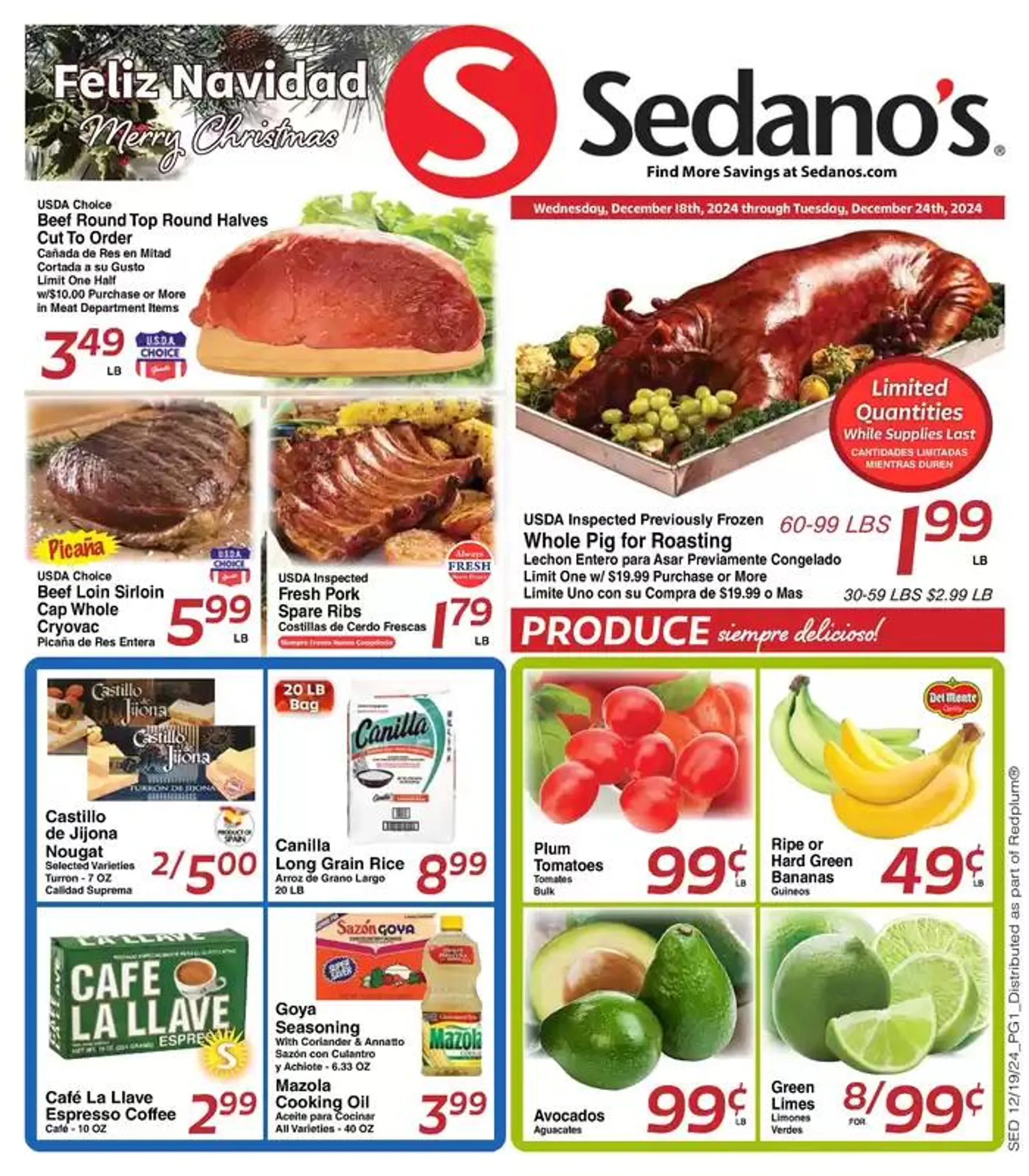 Sedanos weekly ad - 1