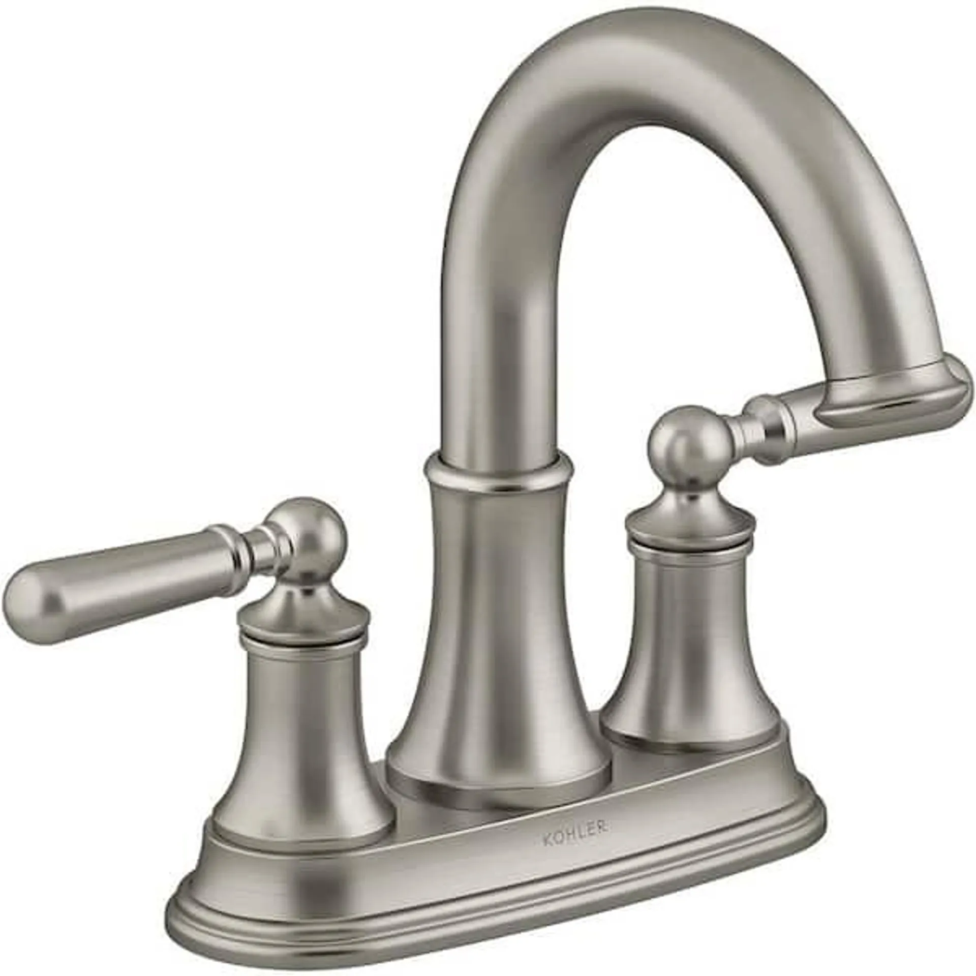 Capilano 4 in. Centerset 2-Handle Bathroom Faucet in Vibrant Brushed Nickel