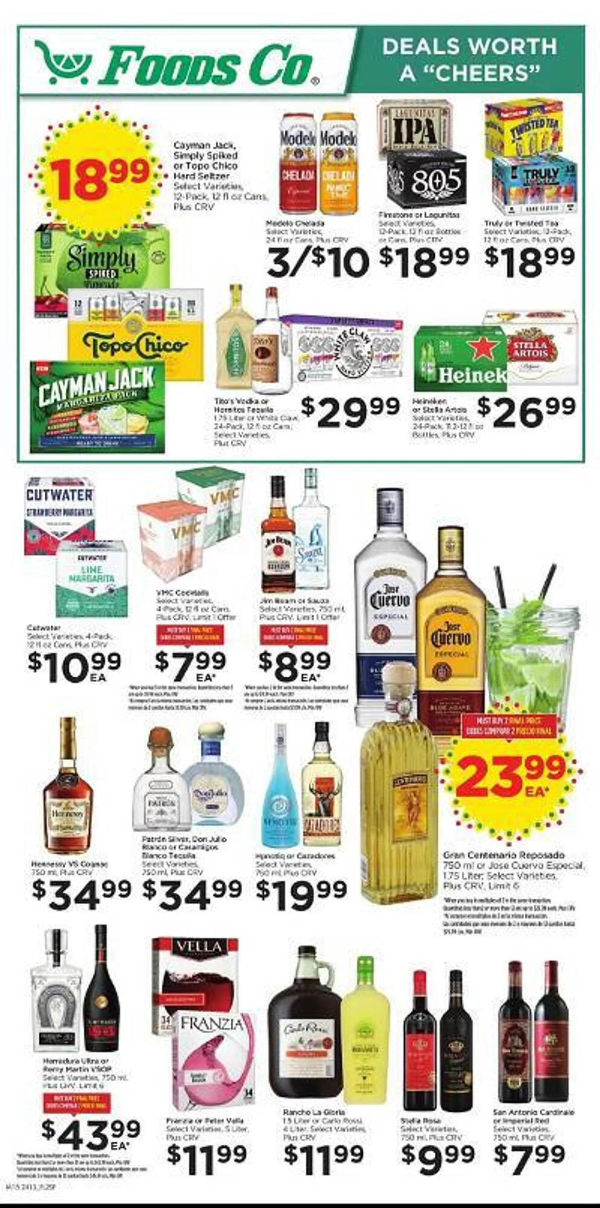 Foods Co Weekly Ad - 1