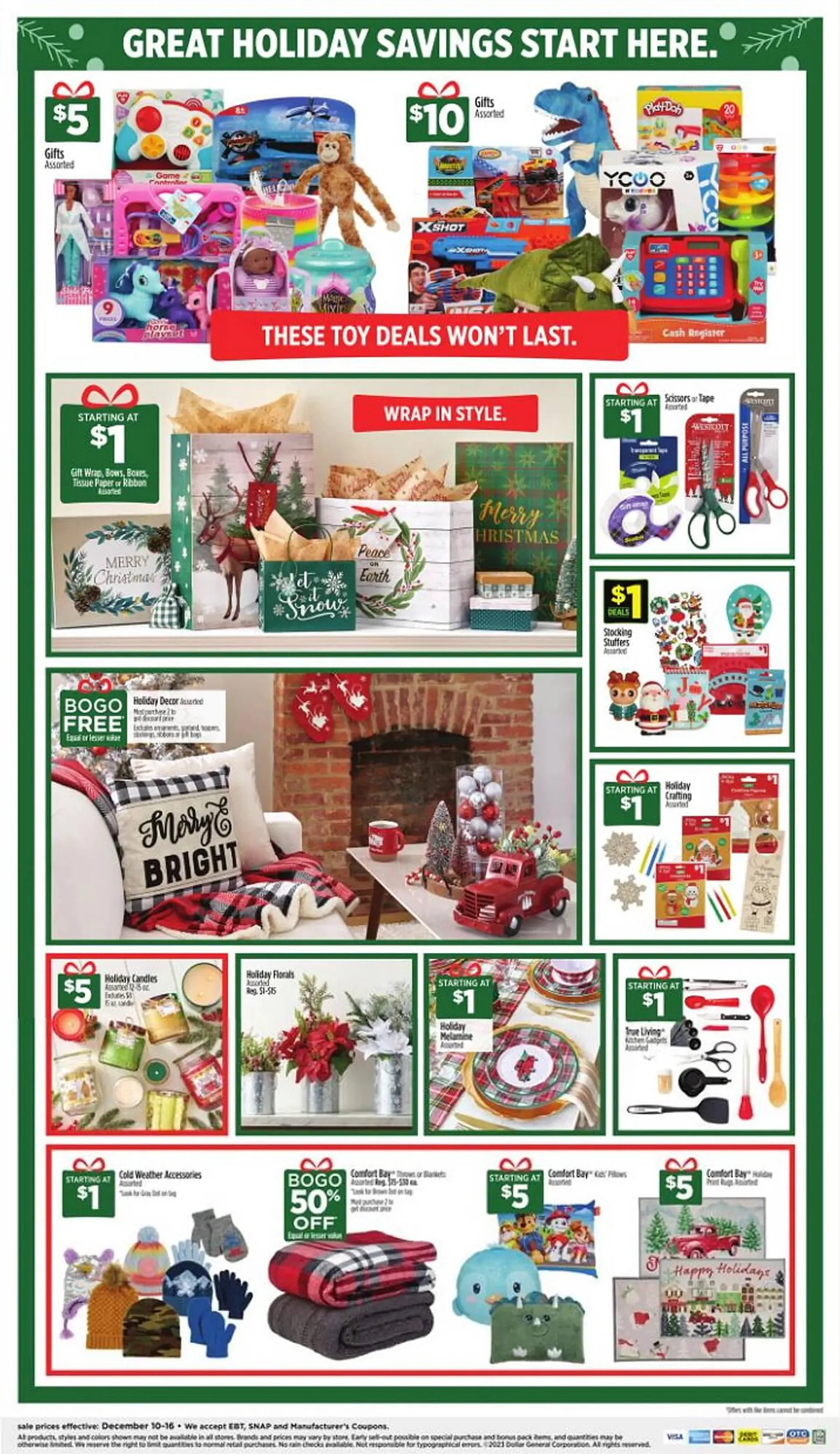 Weekly ad Dollar General Weekly Ad from December 10 to December 17 2023 - Page 2