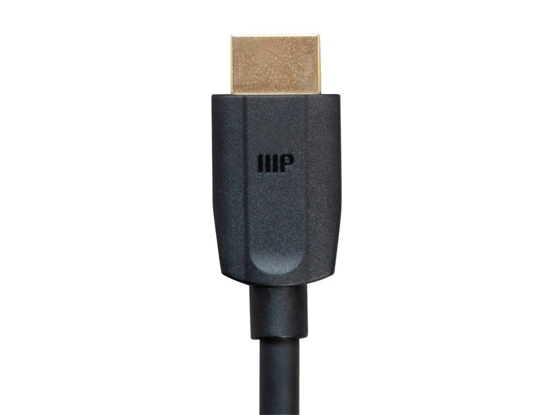 Monoprice 8K Ultra High Speed HDMI Cable - 8K@60Hz, 4K@120Hz, 48Gbps, HDR, VRR, 3ft, Black