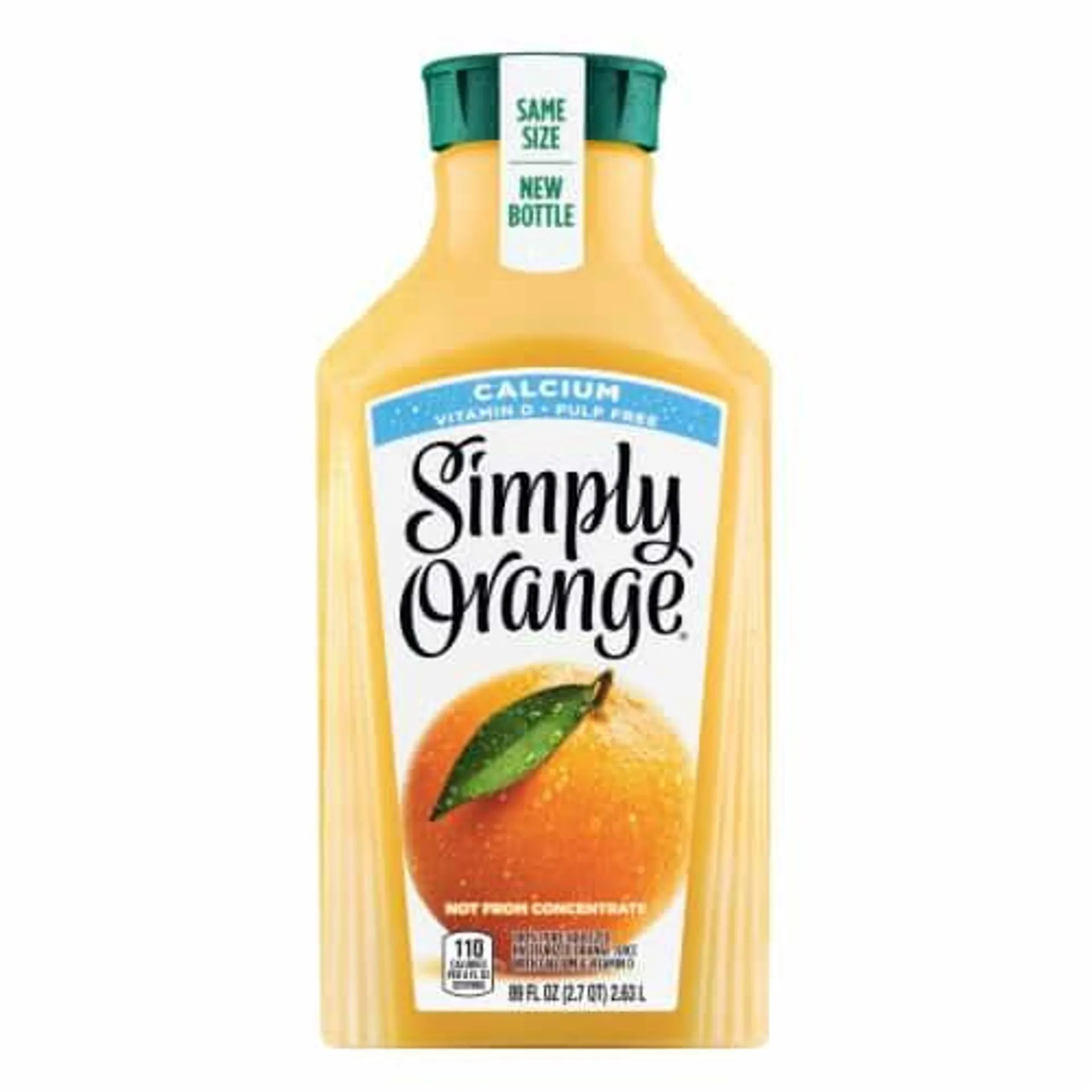 Simply Orange® Juice Calcium Bottle