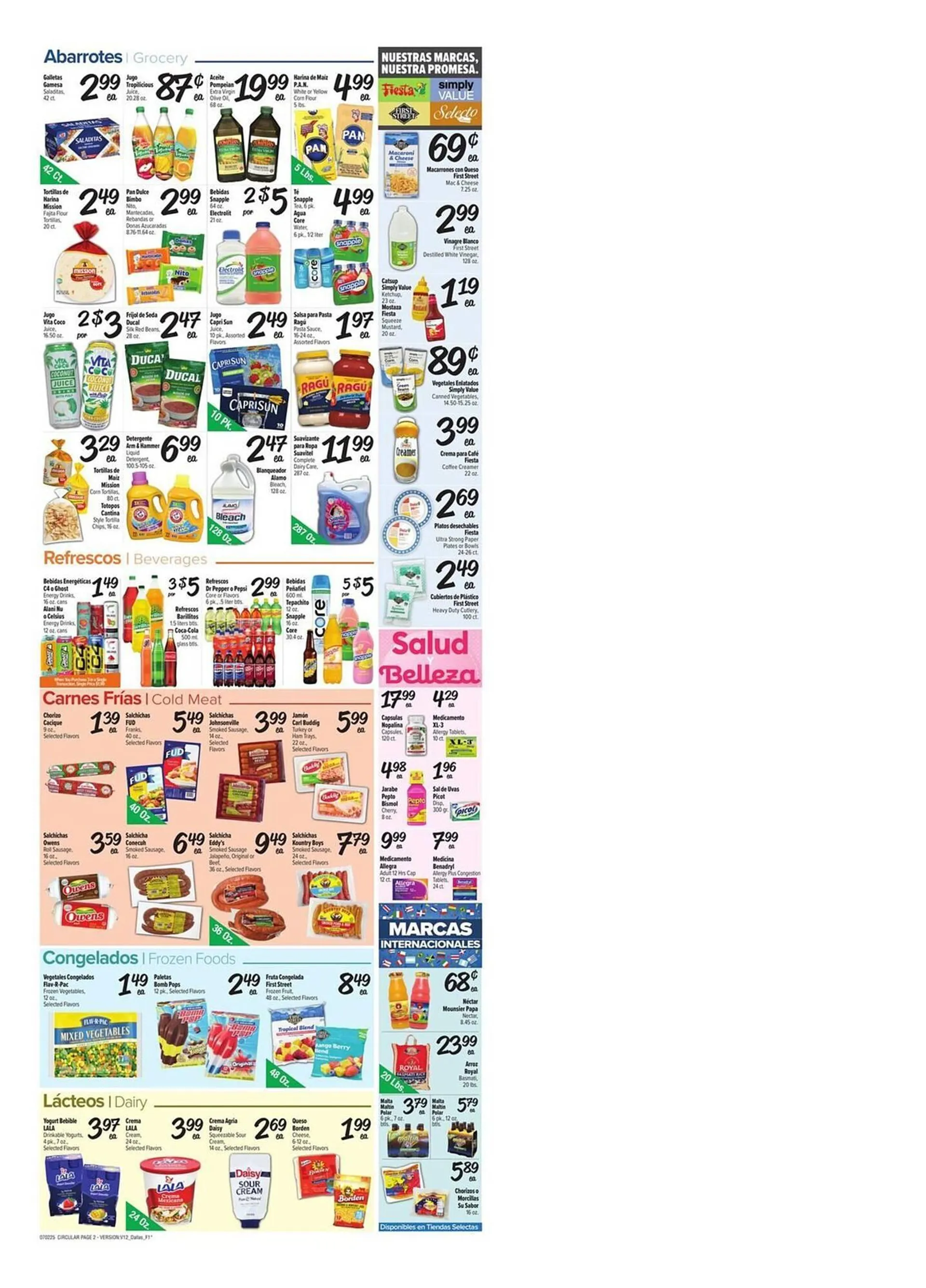 Weekly ad Fiesta Mart Weekly Ad from July 2 to July 11 2025 - Page 2