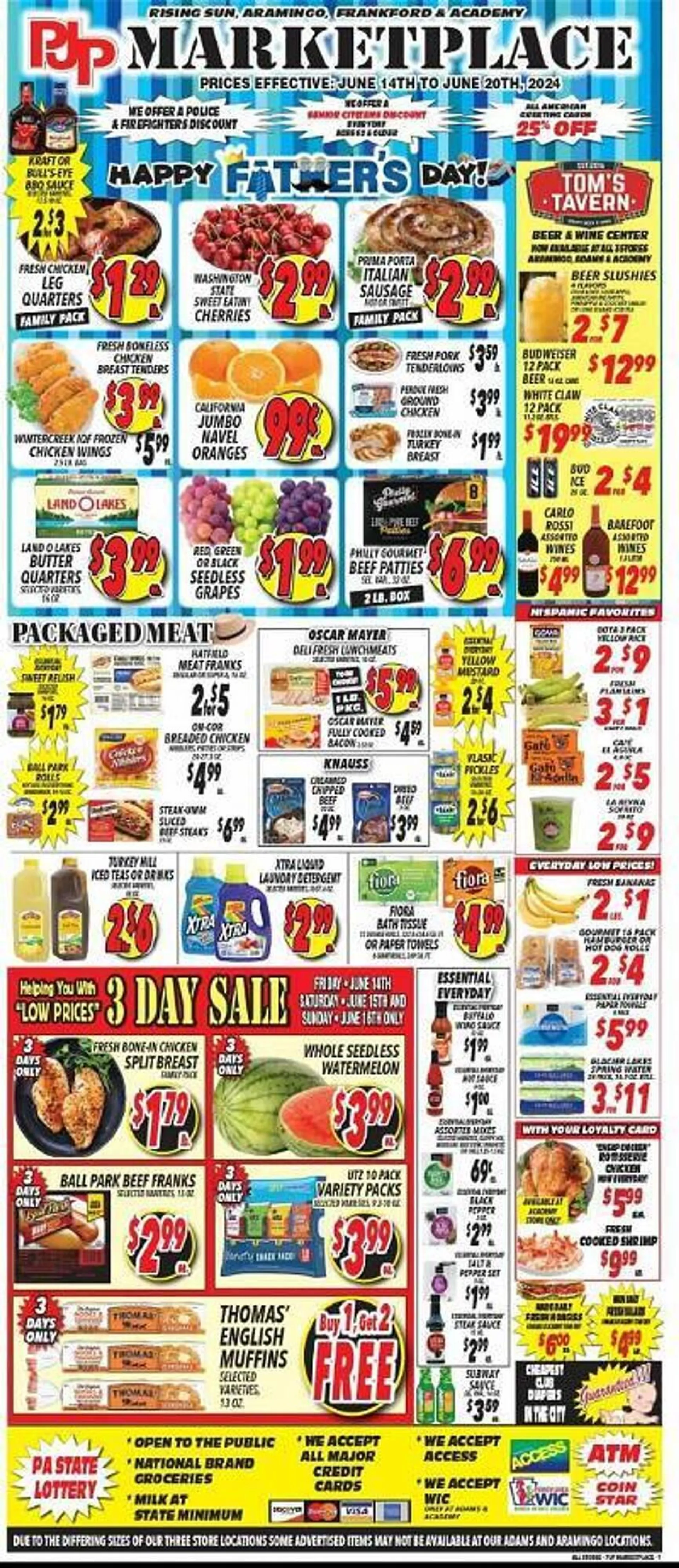 PJP Marketplace Weekly Ad - 1