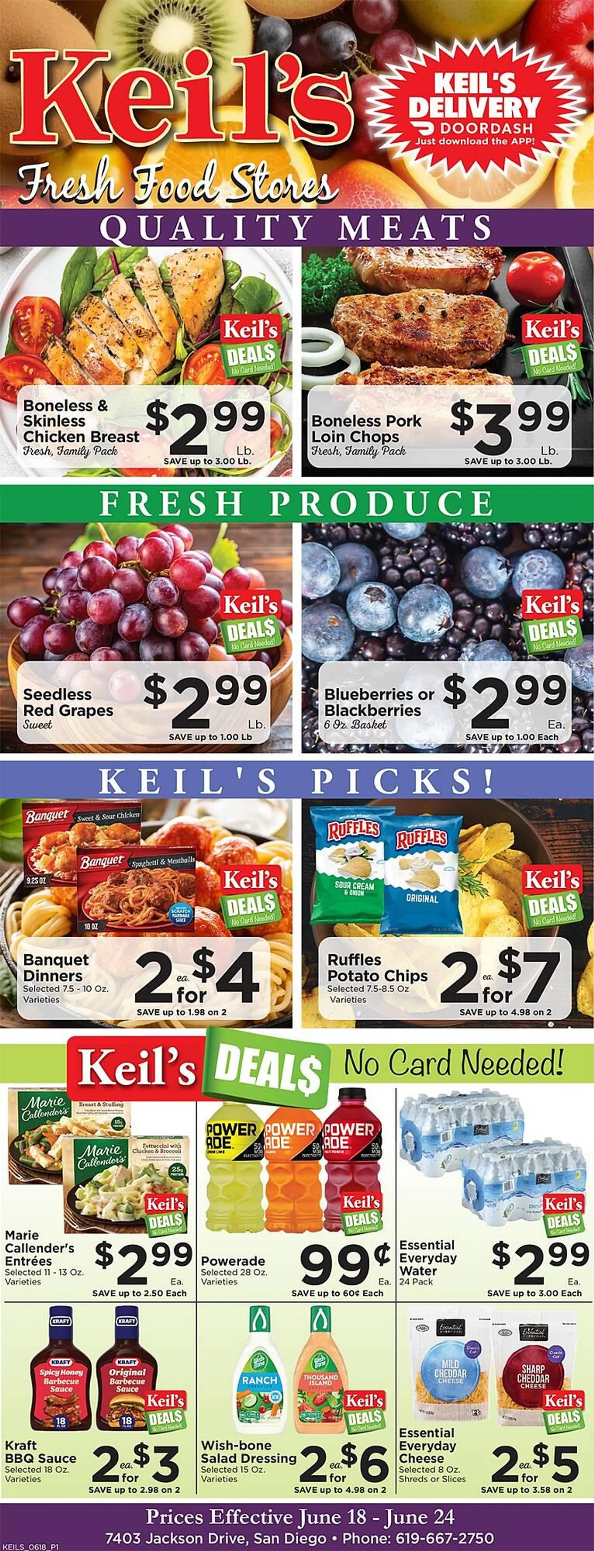 Keils Fresh Food Stores Weekly Ad - 1