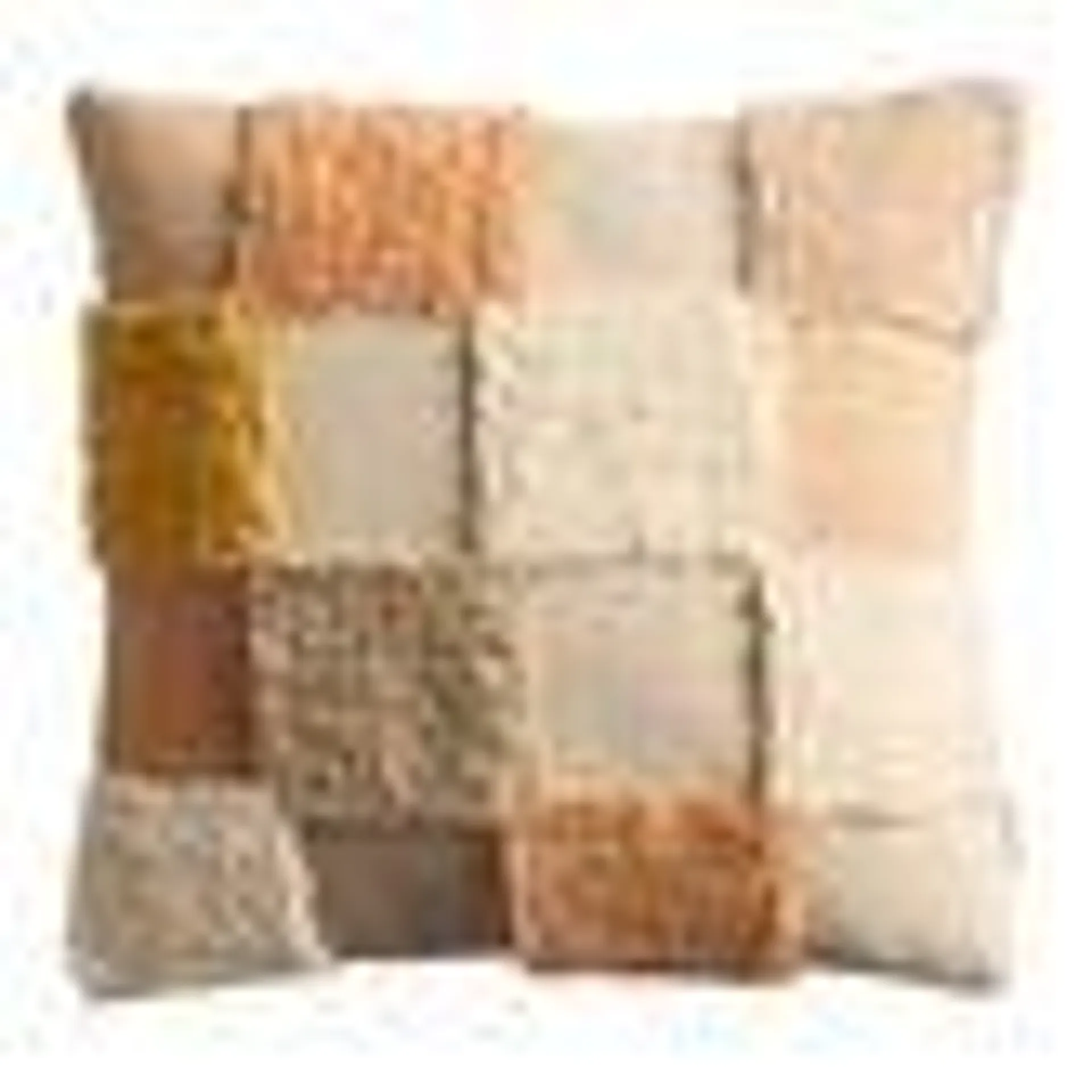 Multicolor Checkered Kilim Indoor Outdoor Throw Pillow