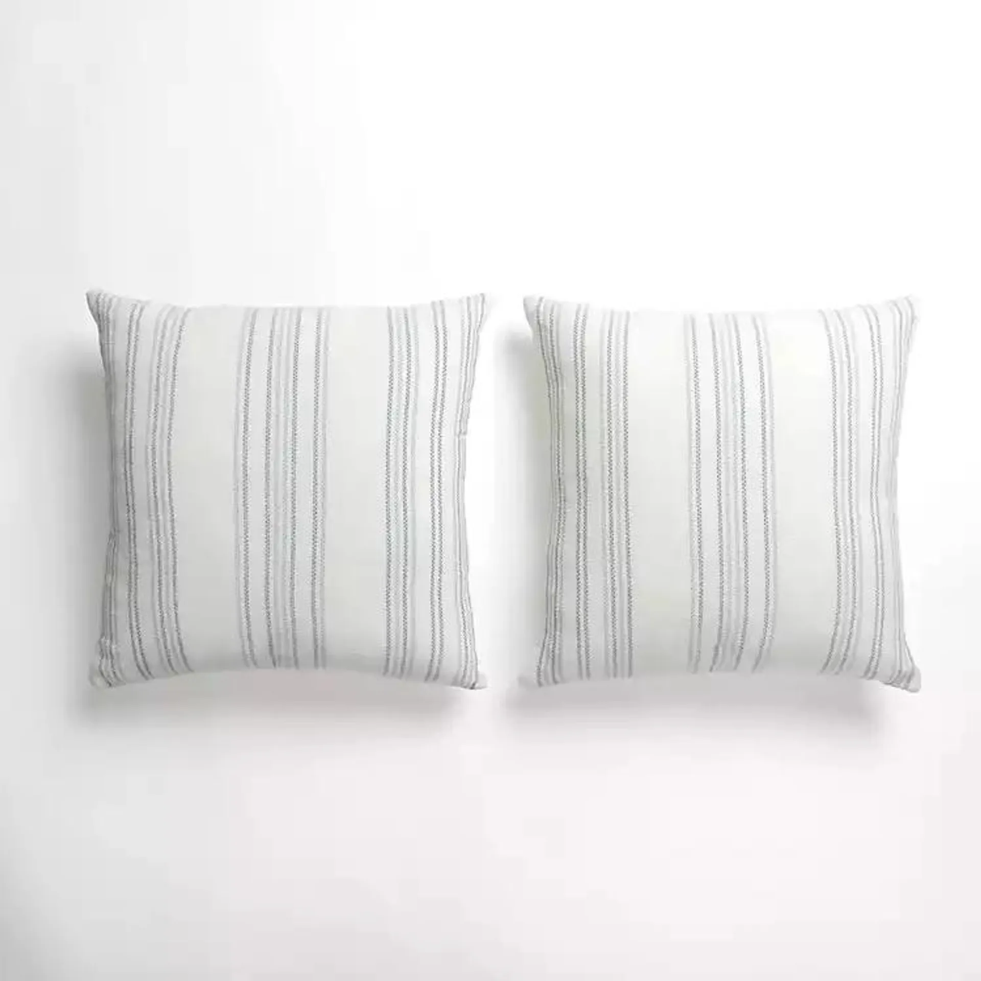 Sage Jolene Striped Woven Pillows, Set of 2