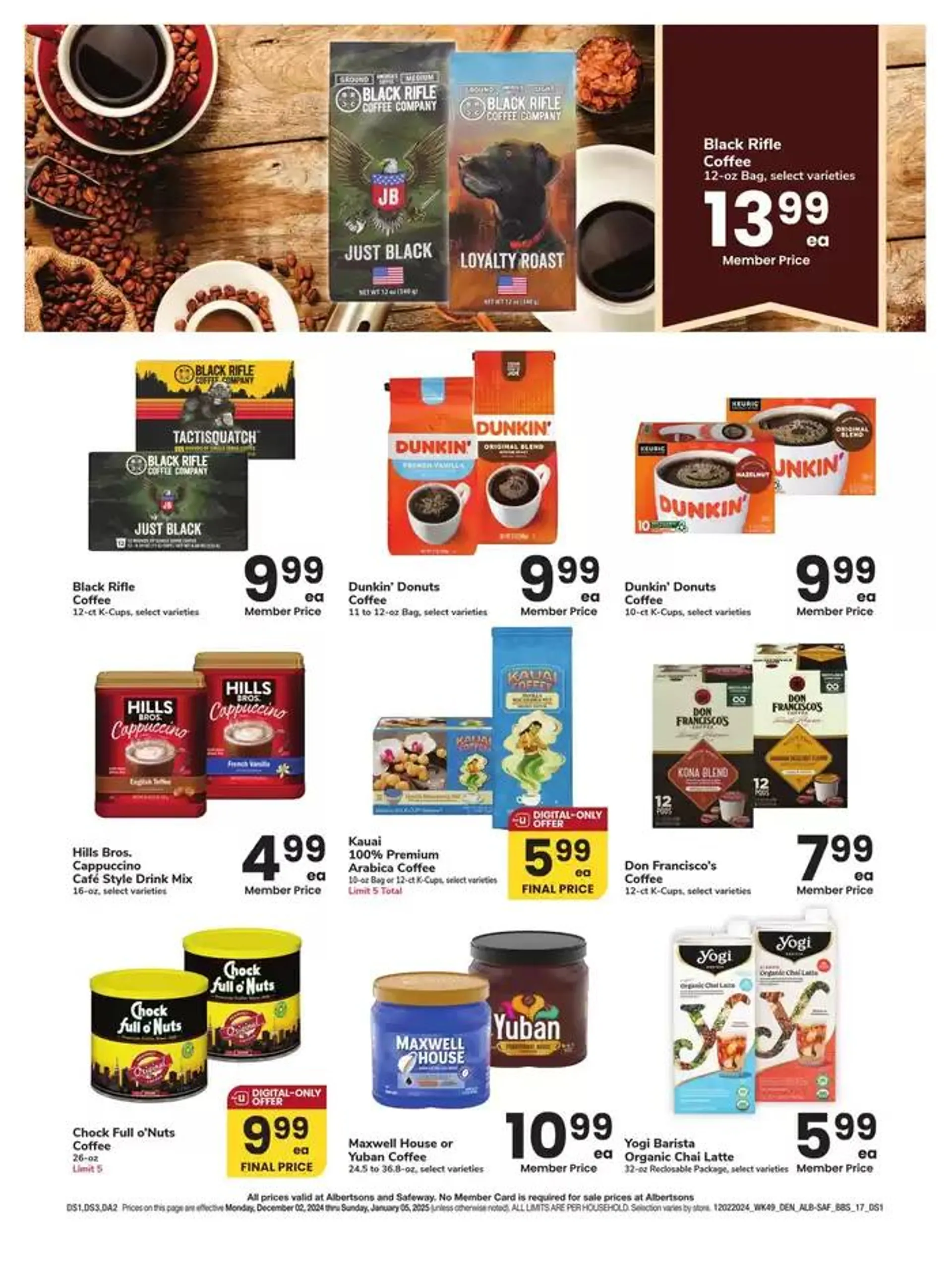 Weekly ad  Albertsons - Denver - BBS from December 2 to January 5 2025 - Page 16