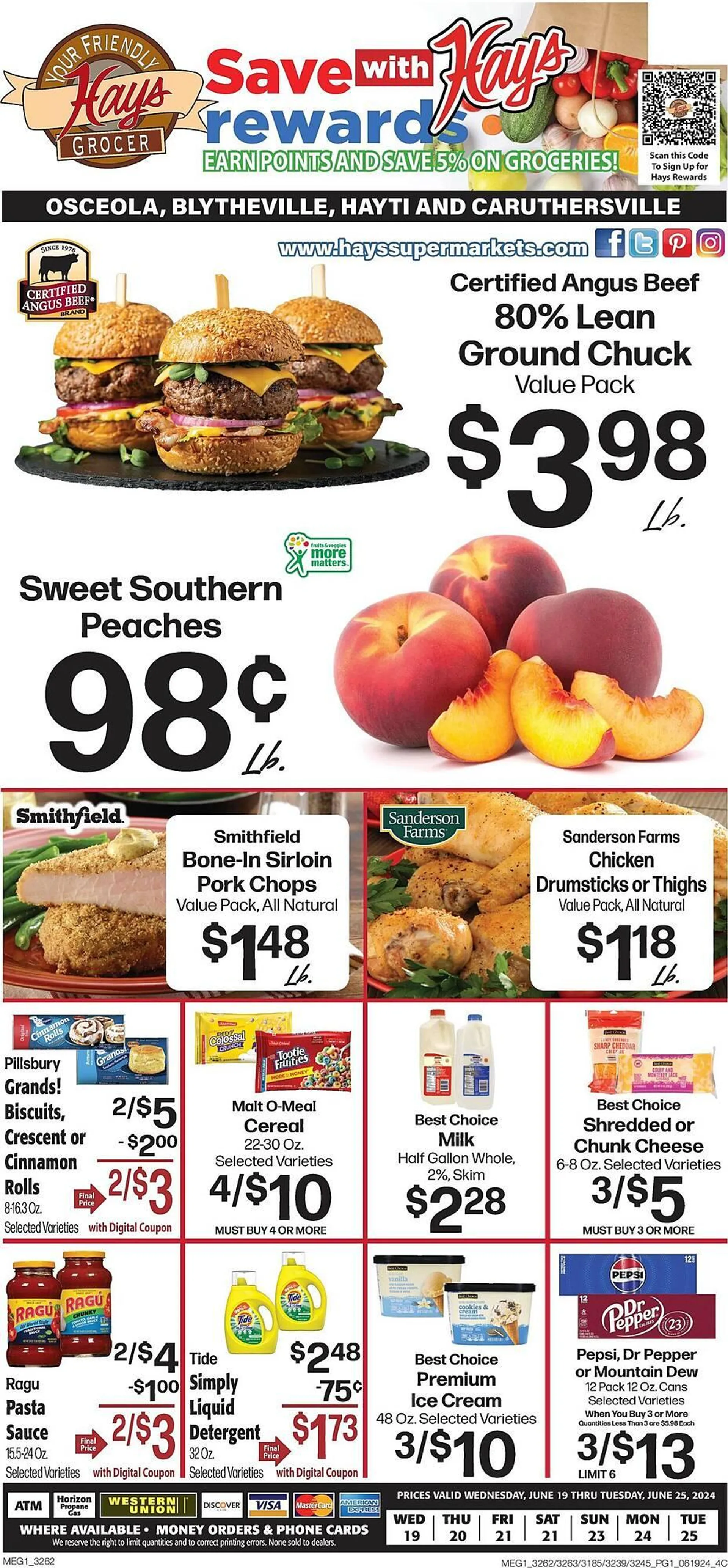 Hays Supermarket Weekly Ad - 1