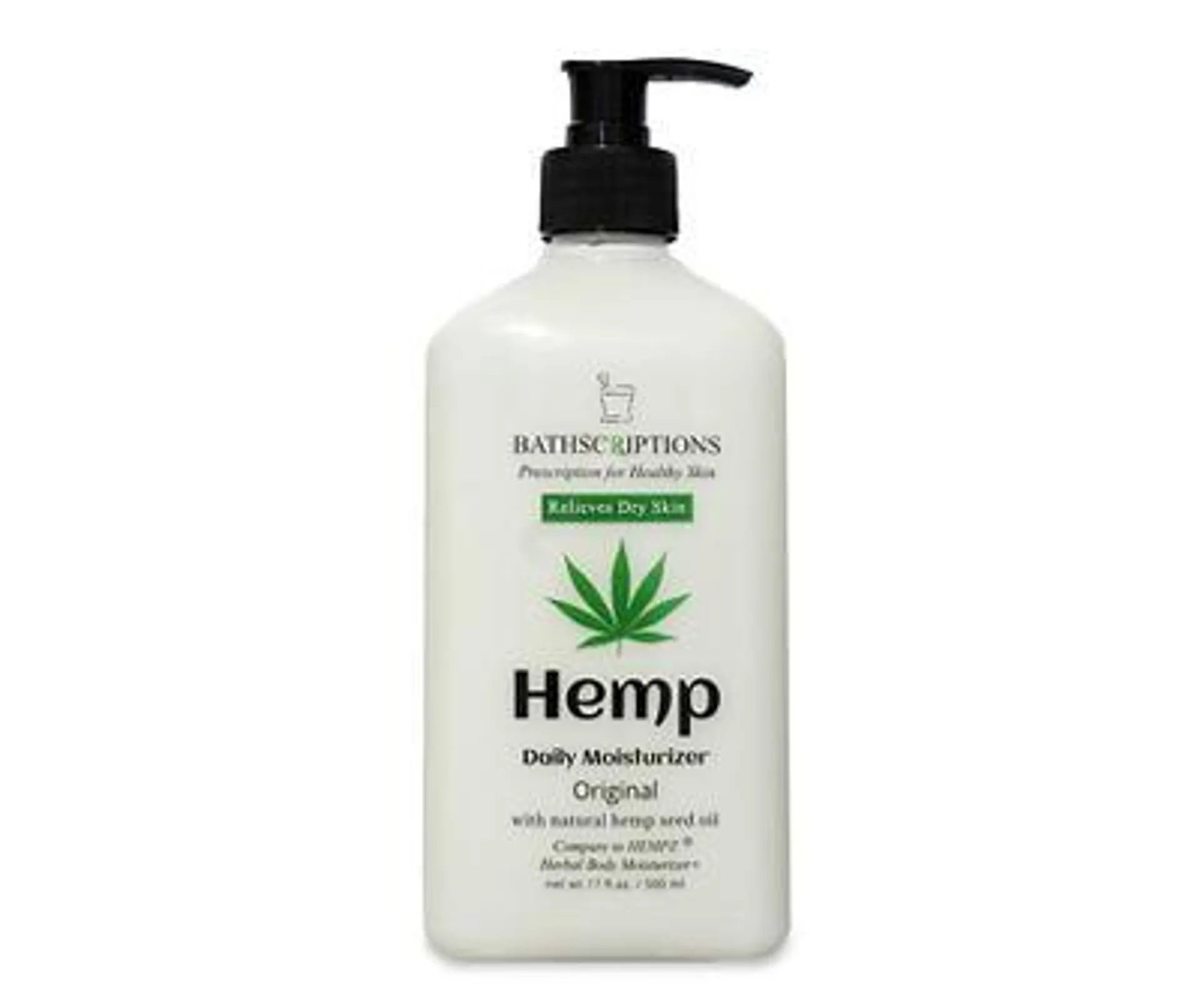 Original Hemp Daily Moisturizer Lotion, 17 Fl. Oz.