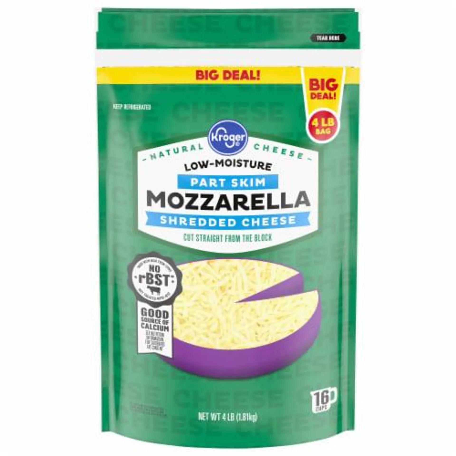 Kroger® Mozzarella Shredded Cheese BIG Deal!