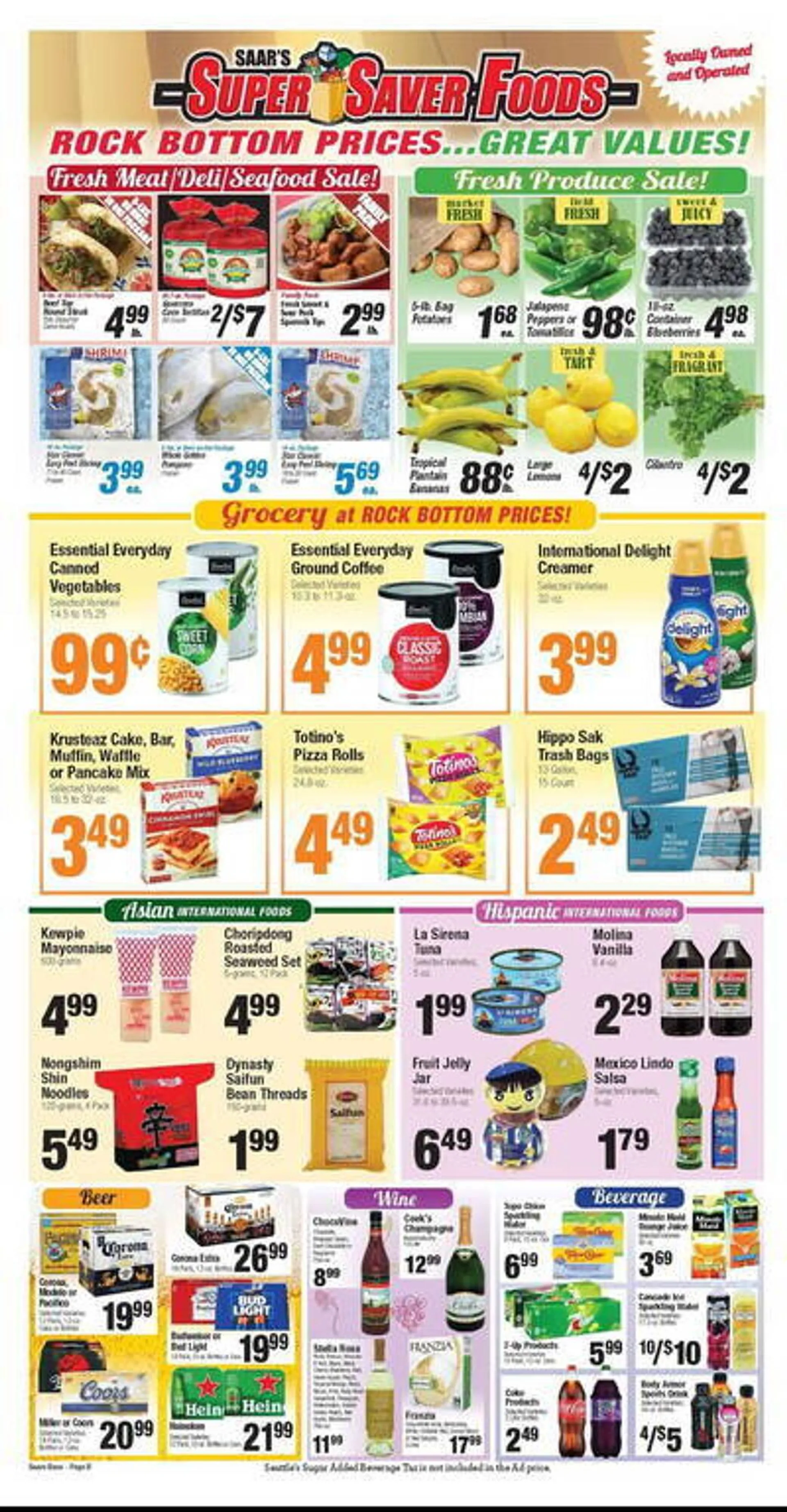 Weekly ad Super Saver Weekly Ad from December 4 to December 10 2024 - Page 2