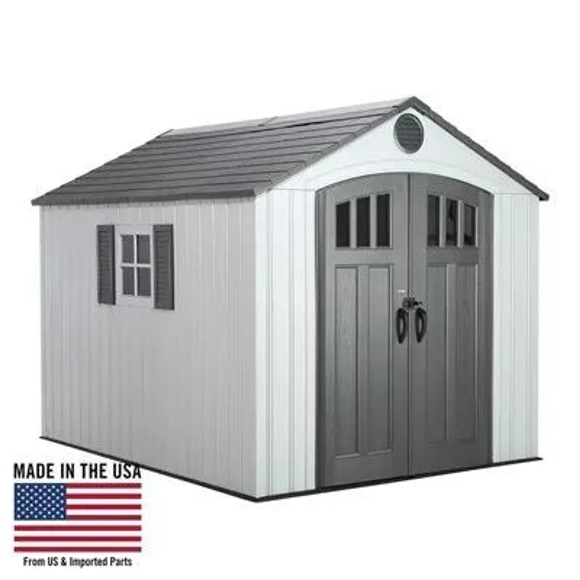 Lifetime 8 Ft. x 10 Ft. Outdoor Storage Shed