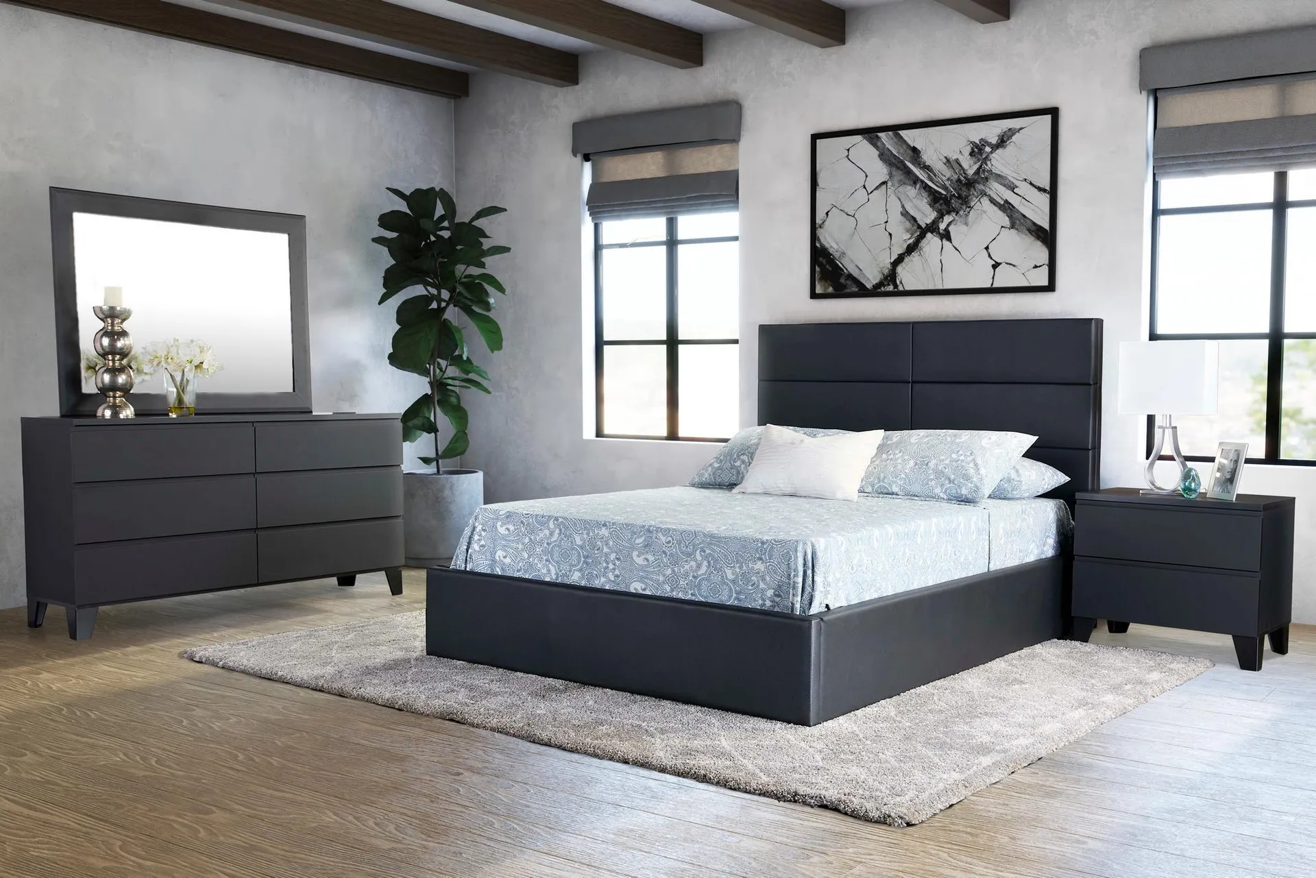 6 - Piece Metrica King Bedroom Set