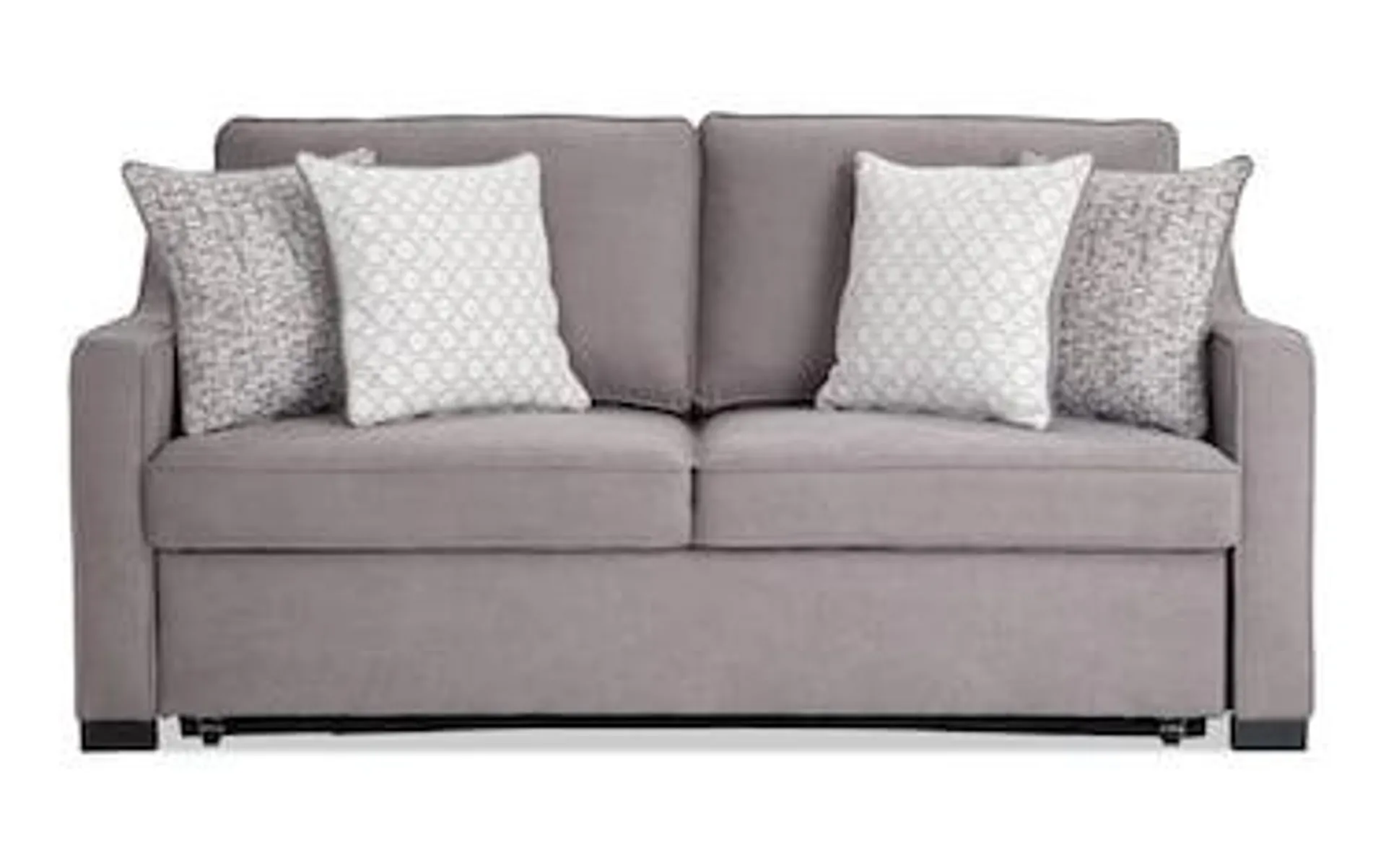 Bob-O-Pedic Gray Pop-Up Sleeper Sofa
