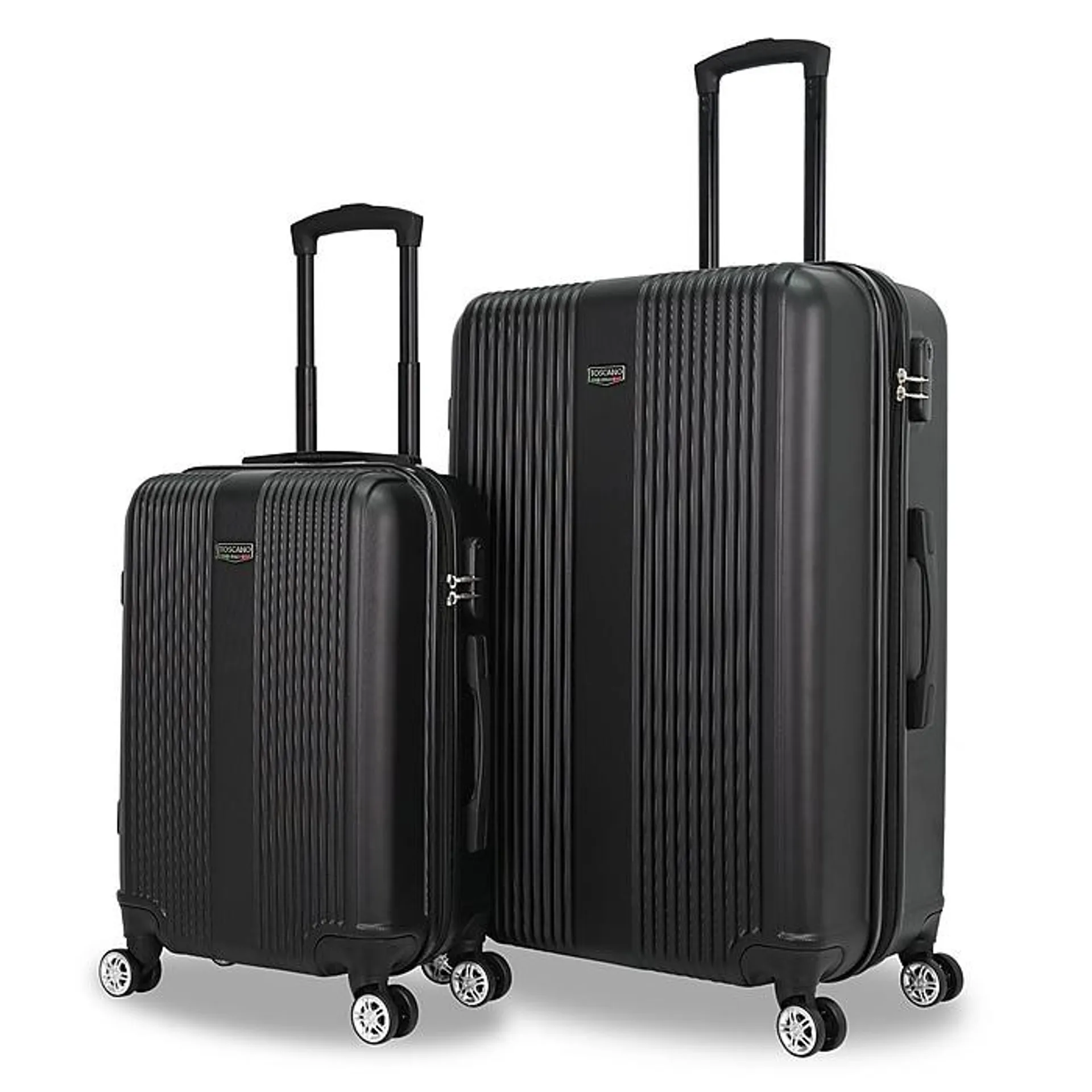 TUCCI 2-Piece Hardside Spinner Luggage Set,