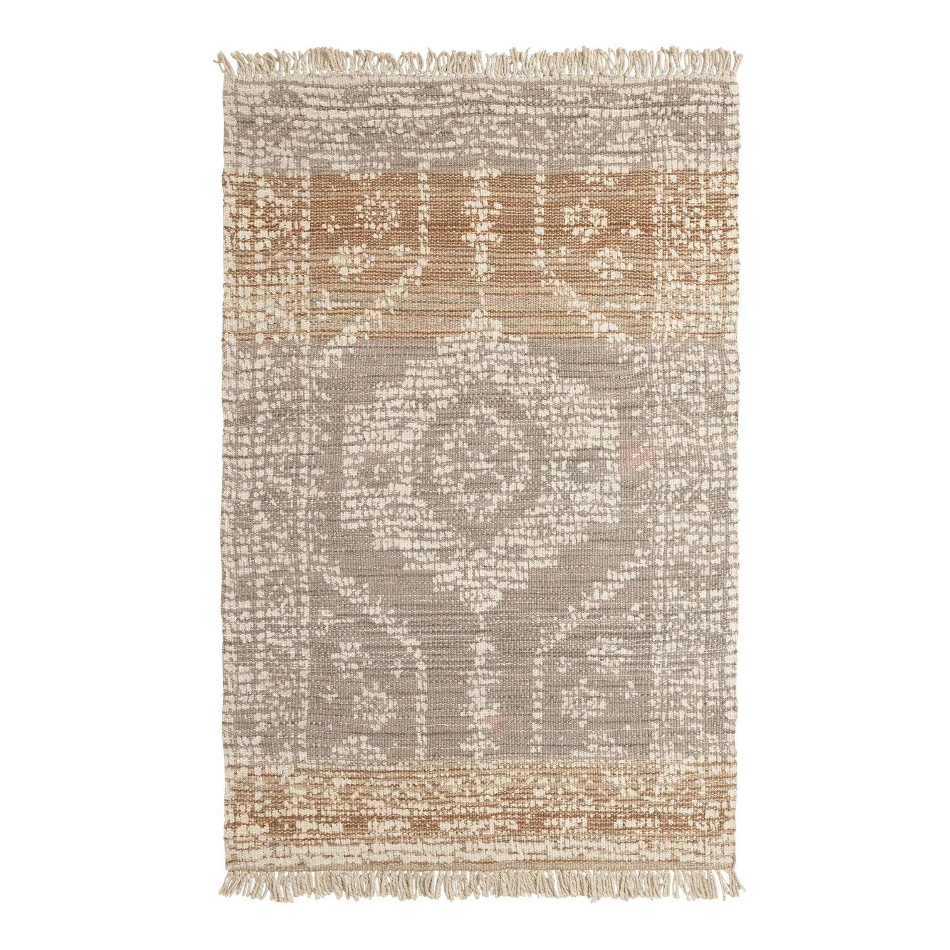 Dehra Persian Style Woven Jute Area Rug