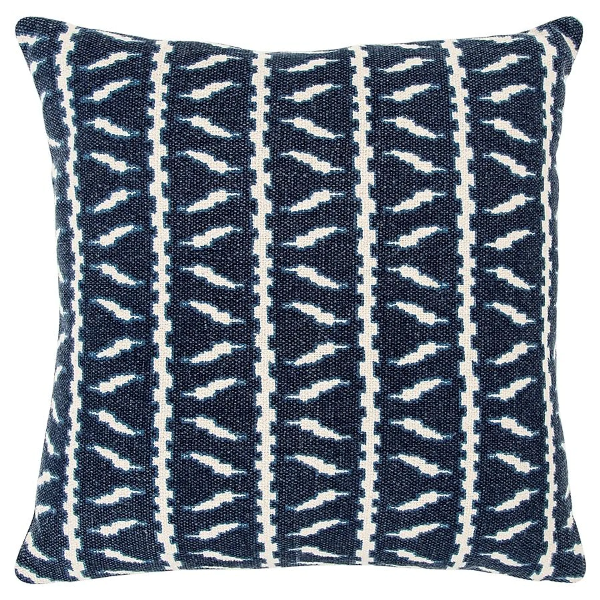 Rizzy Home Donny Osmond 20-in x 20-in Blue Indoor Decorative Pillow