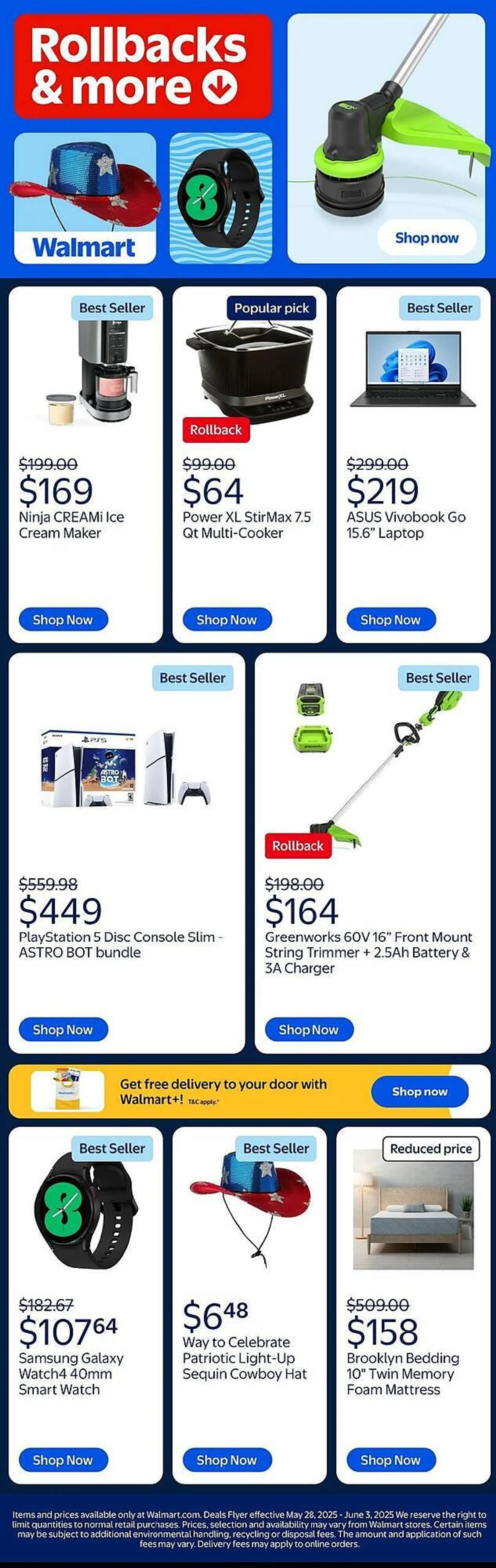 Weekly ad Walmart Weekly Ad from May 28 to June 3 2025 - Page 1