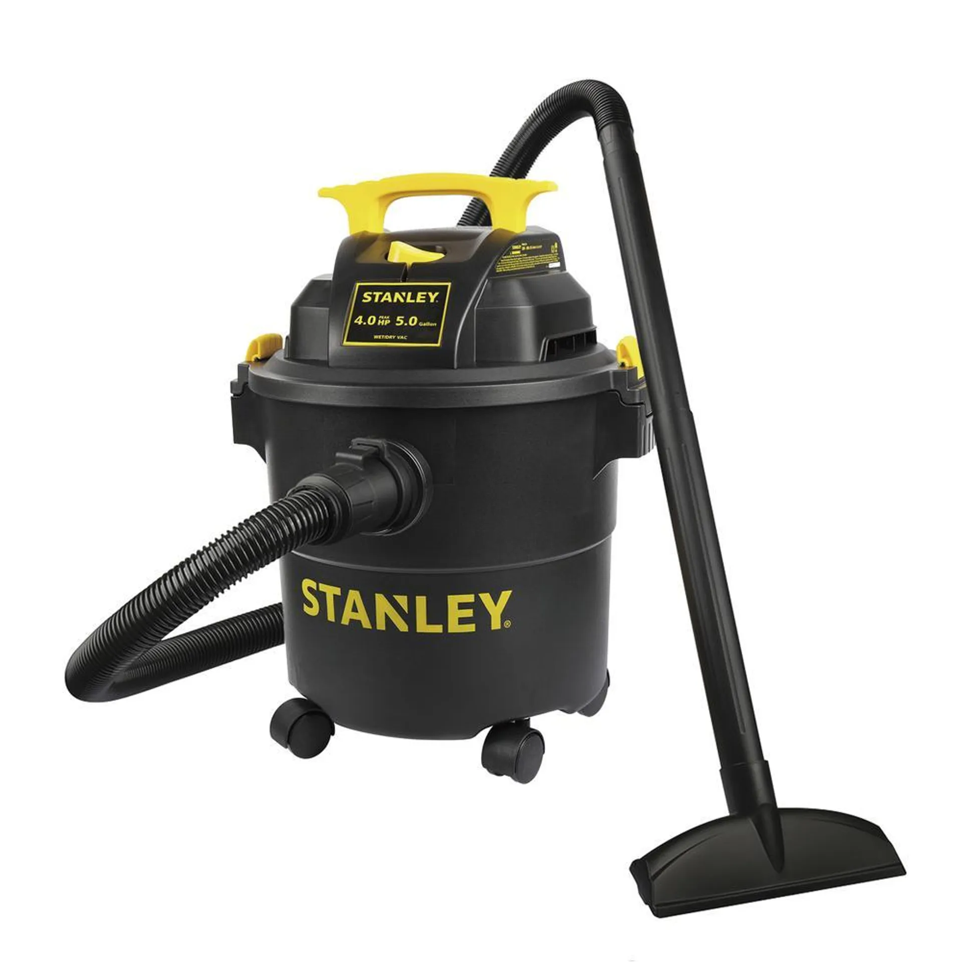 Stanley® 5-Gallon 4 Peak HP Wet/Dry Vacuum