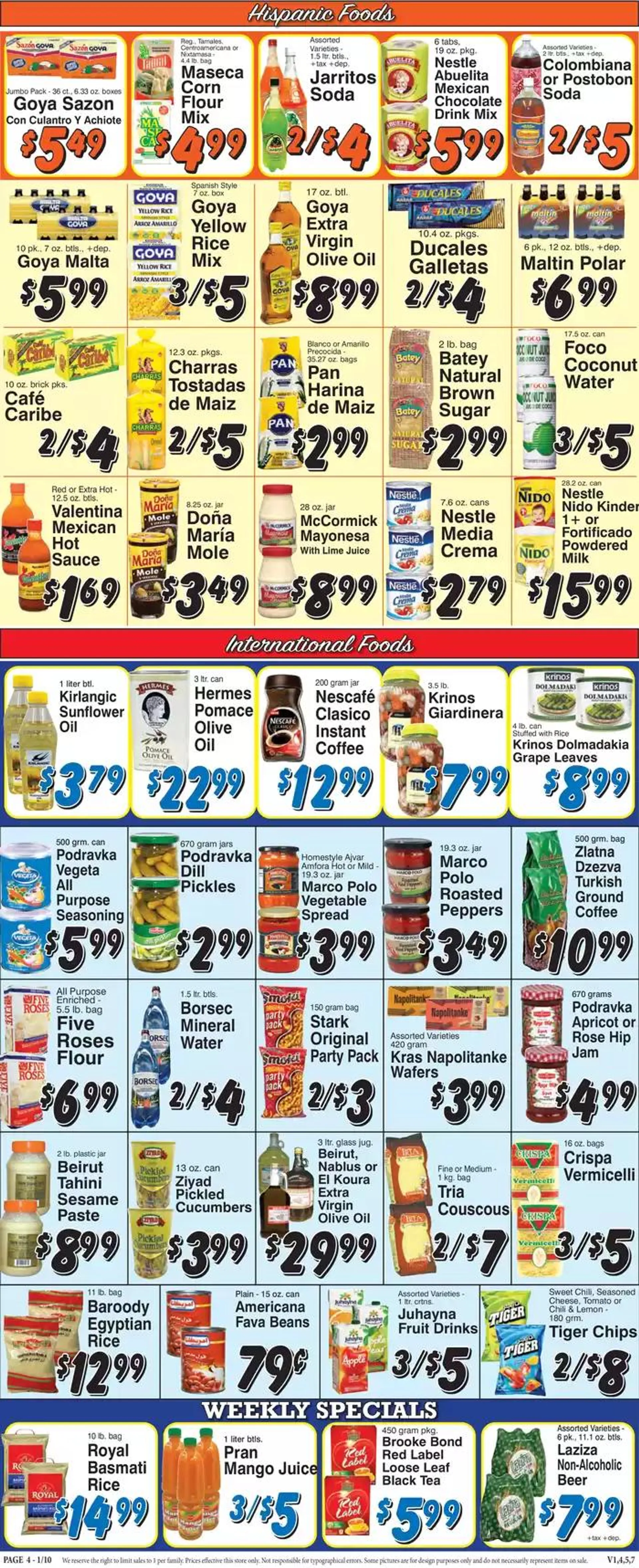 Weekly ad Top offers for smart savers from January 10 to January 17 2025 - Page 4