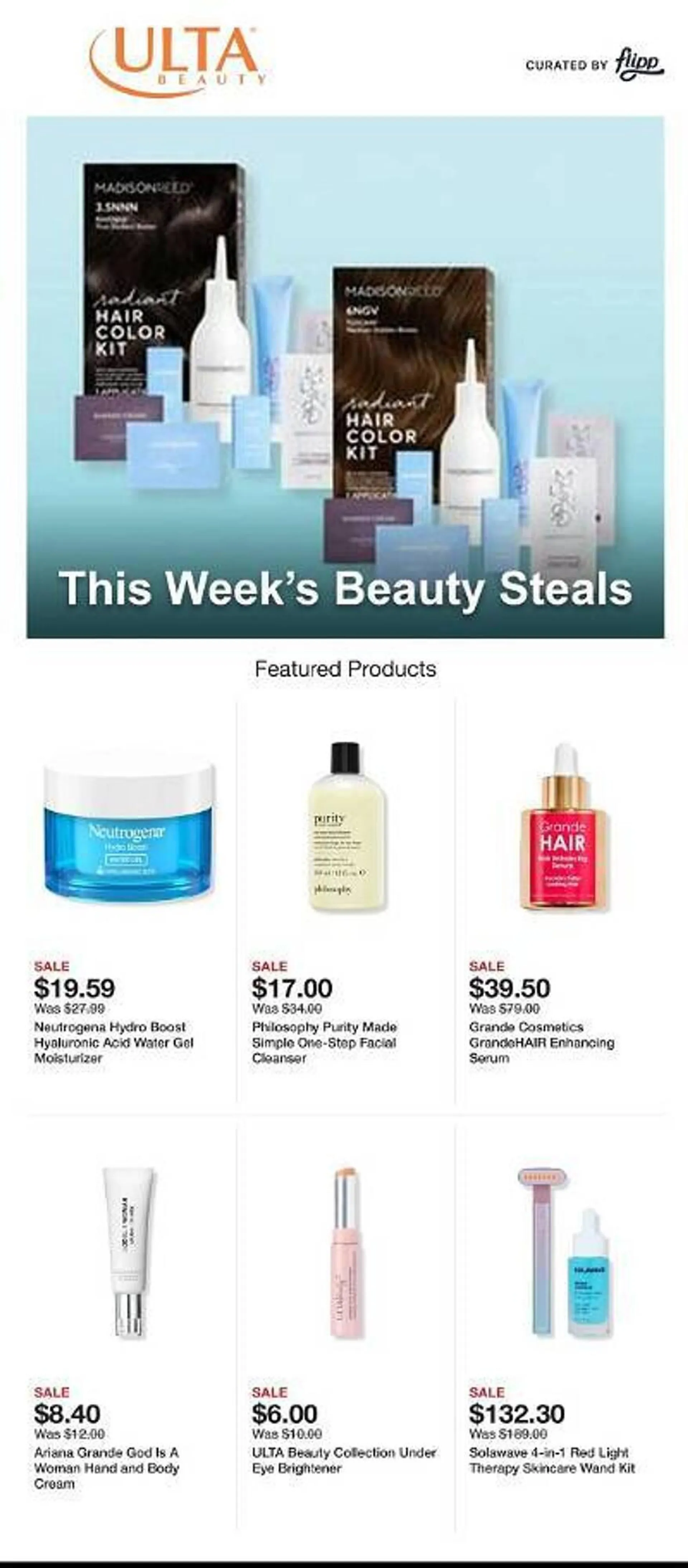 Weekly ad Ulta Beauty Weekly Ad from March 11 to March 17 2024 - Page 
