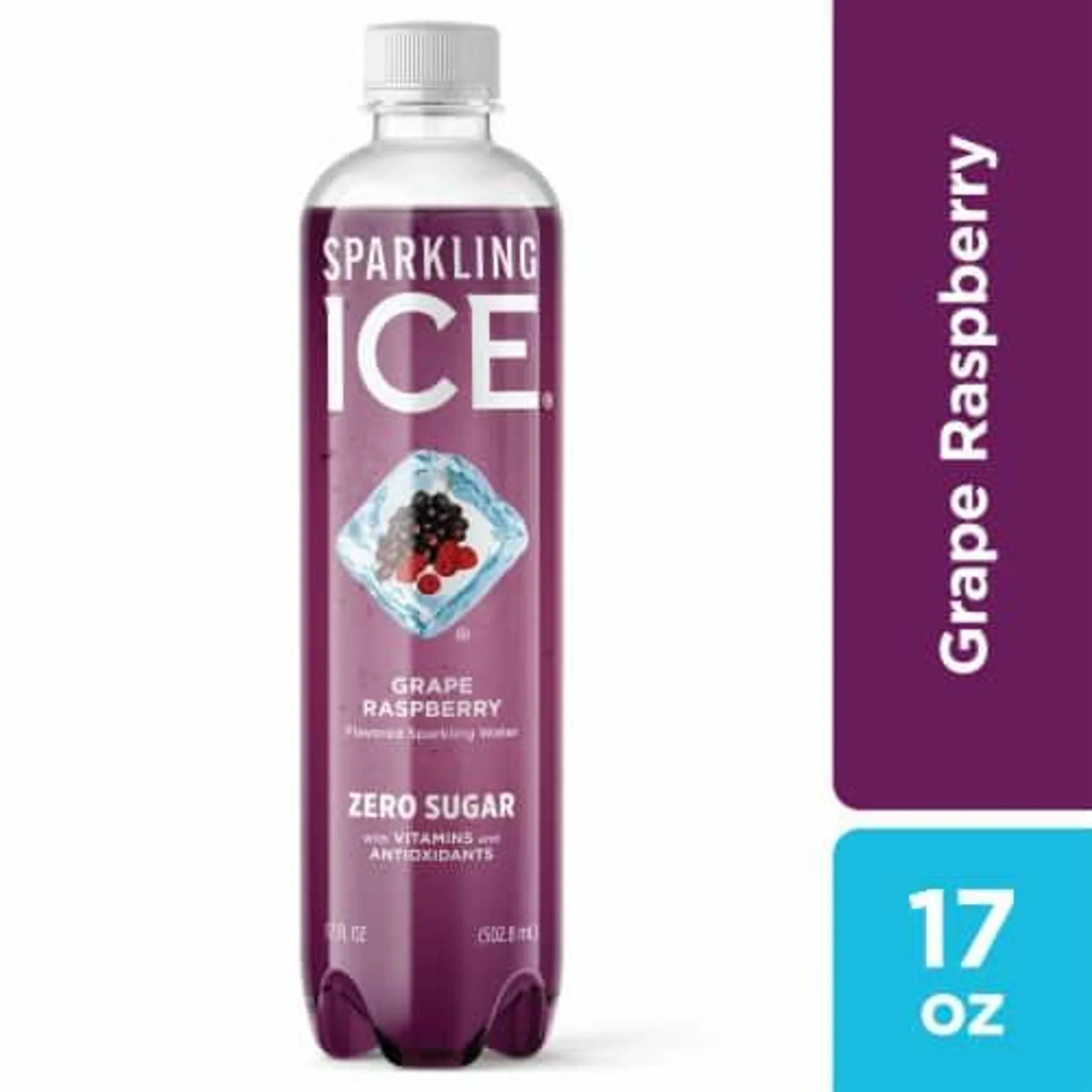 Sparkling Ice® Grape Raspberry Flavored Sparkling Bottled Water