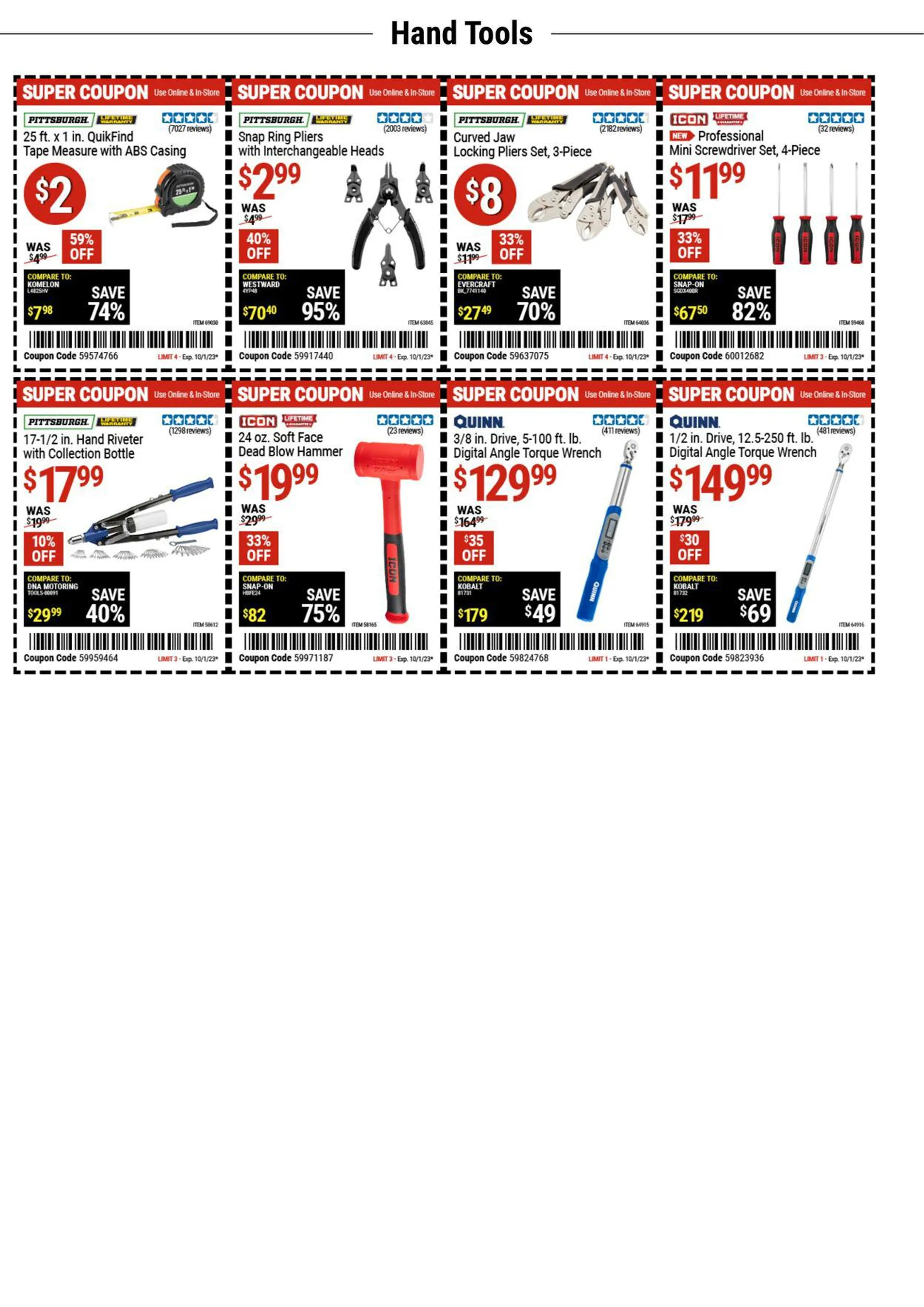 Harbor Freight - 5