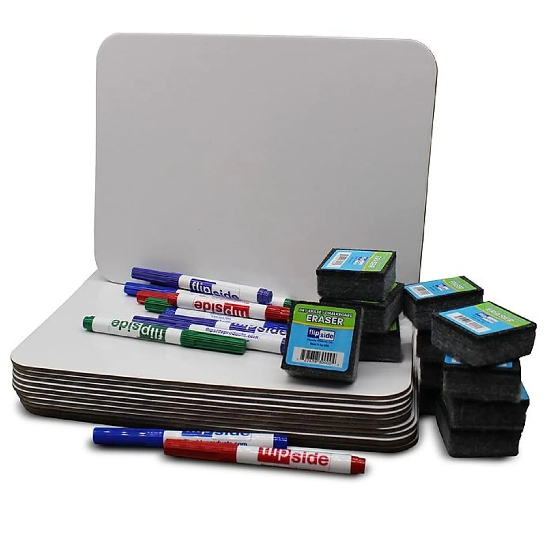 Flipside Magnetic Dry-Erase Whiteboard Set,