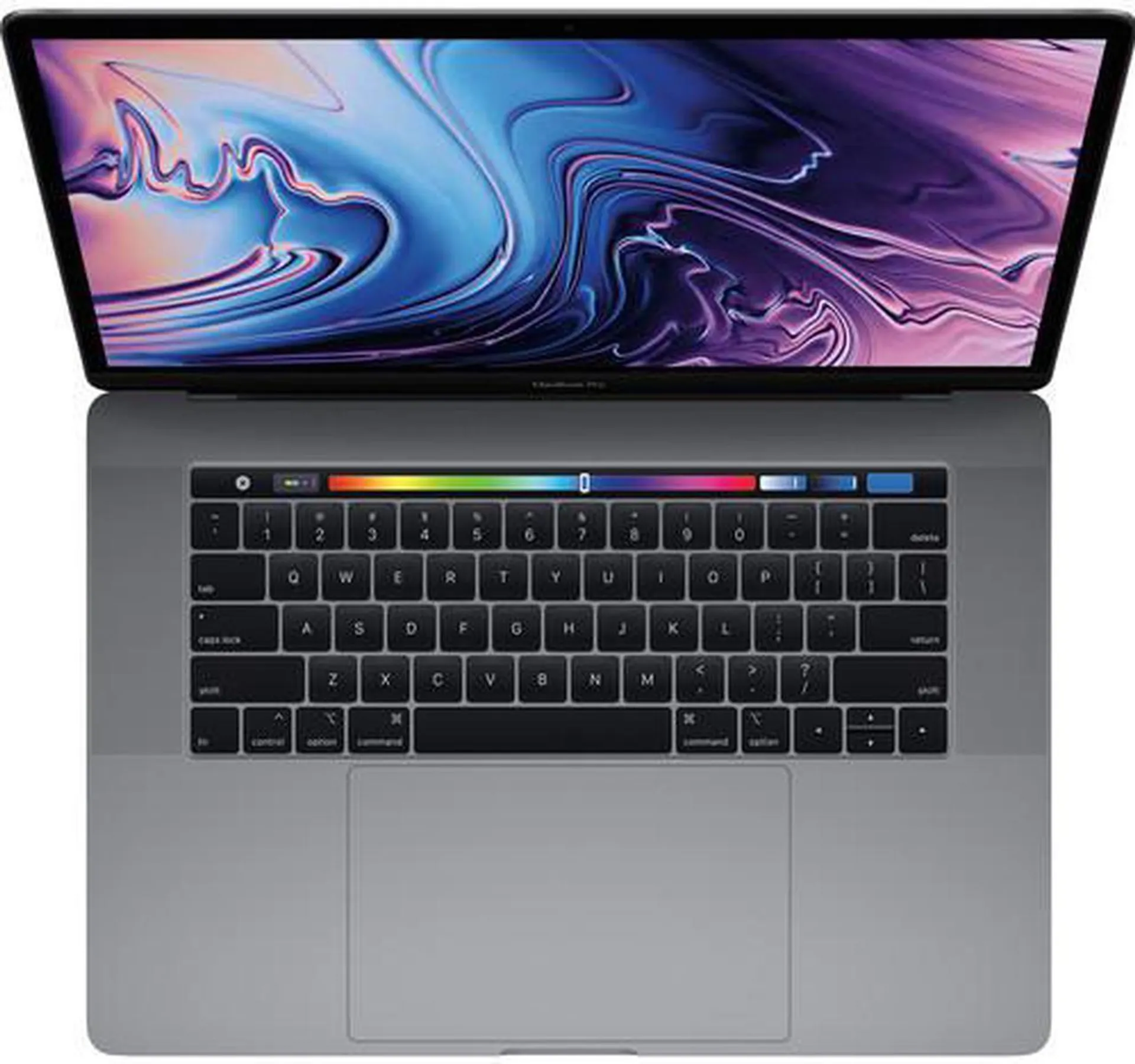 Apple MacBook Pro Laptop Core i7 2.6GHz 16GB RAM 256GB SSD 15" Space Gray MV902LL/A (2019) - Very Good Condition