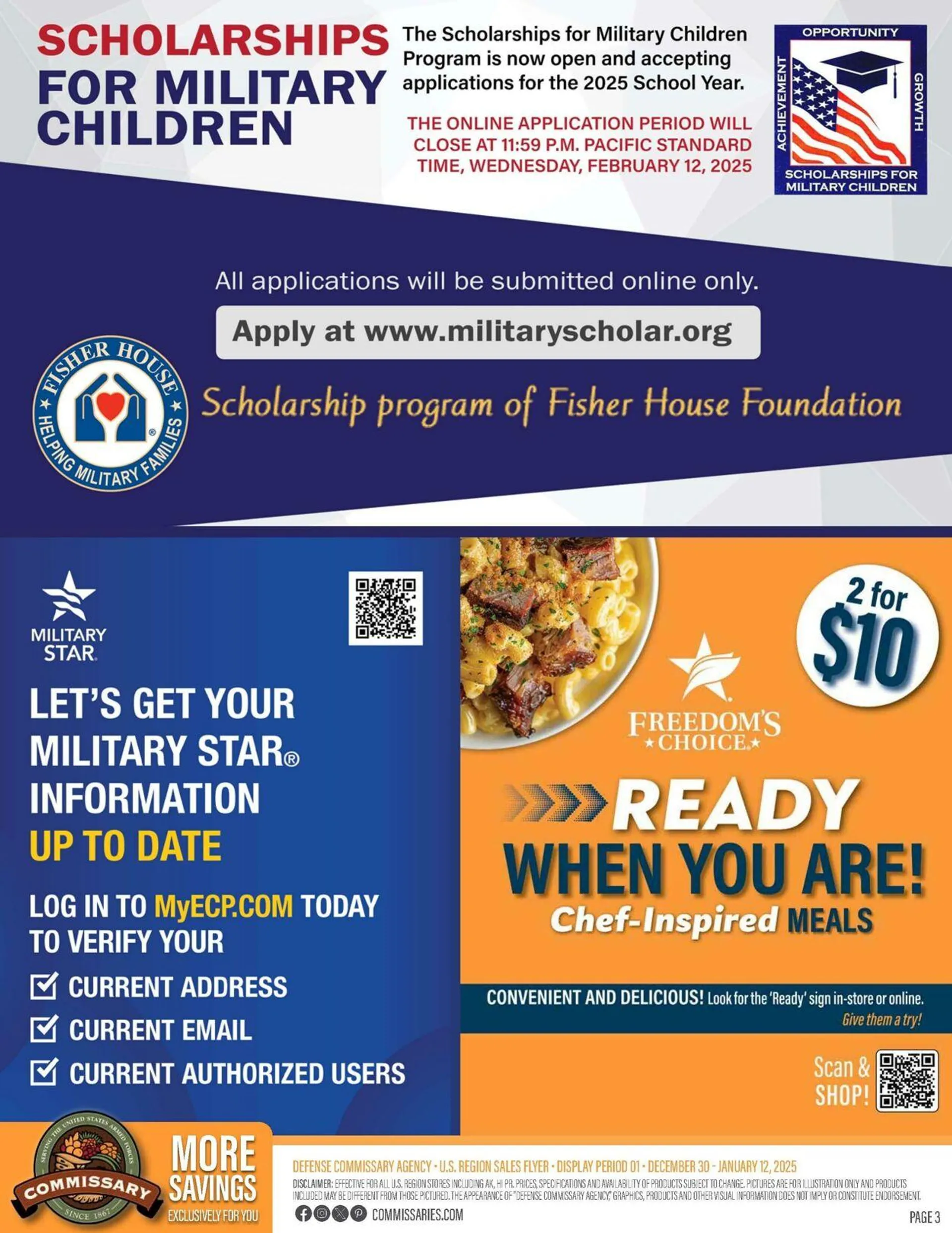 Weekly ad Commissary - Fort Irwin from January 13 to January 26 2025 - Page 3