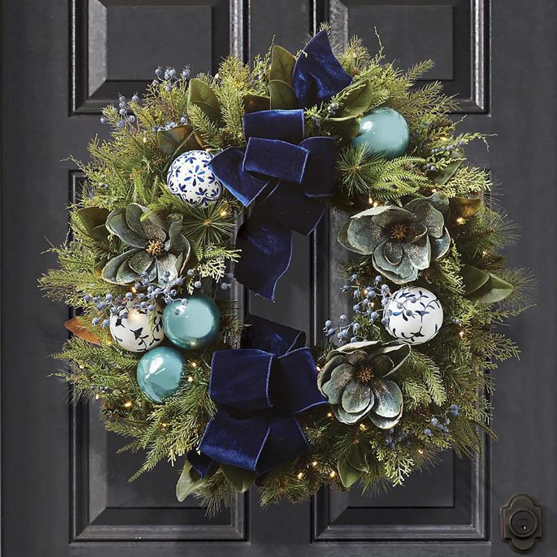 Bleu Heirloom Wreath