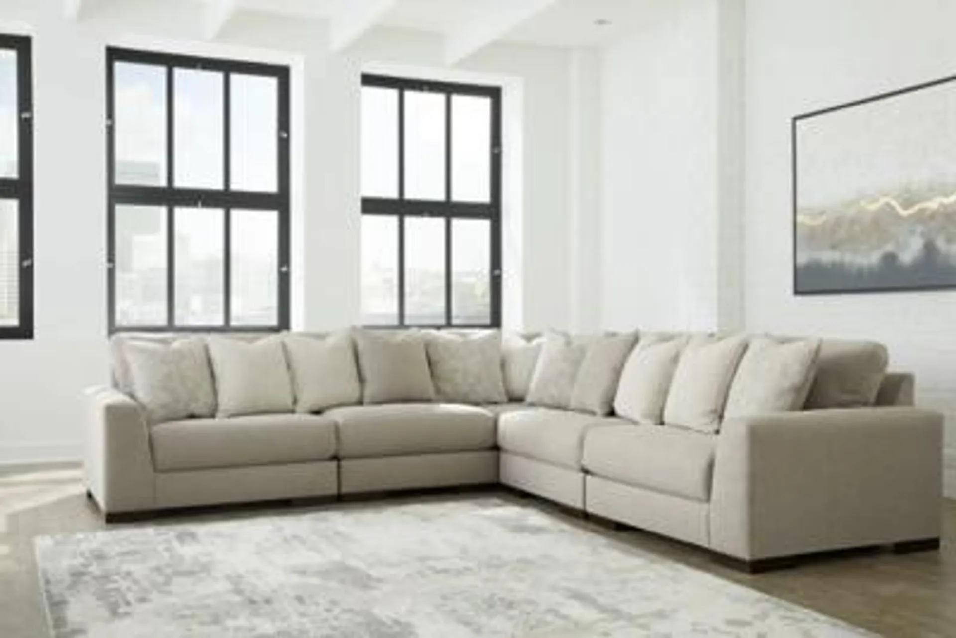 Lyndeboro 5-Piece Modular Sectional