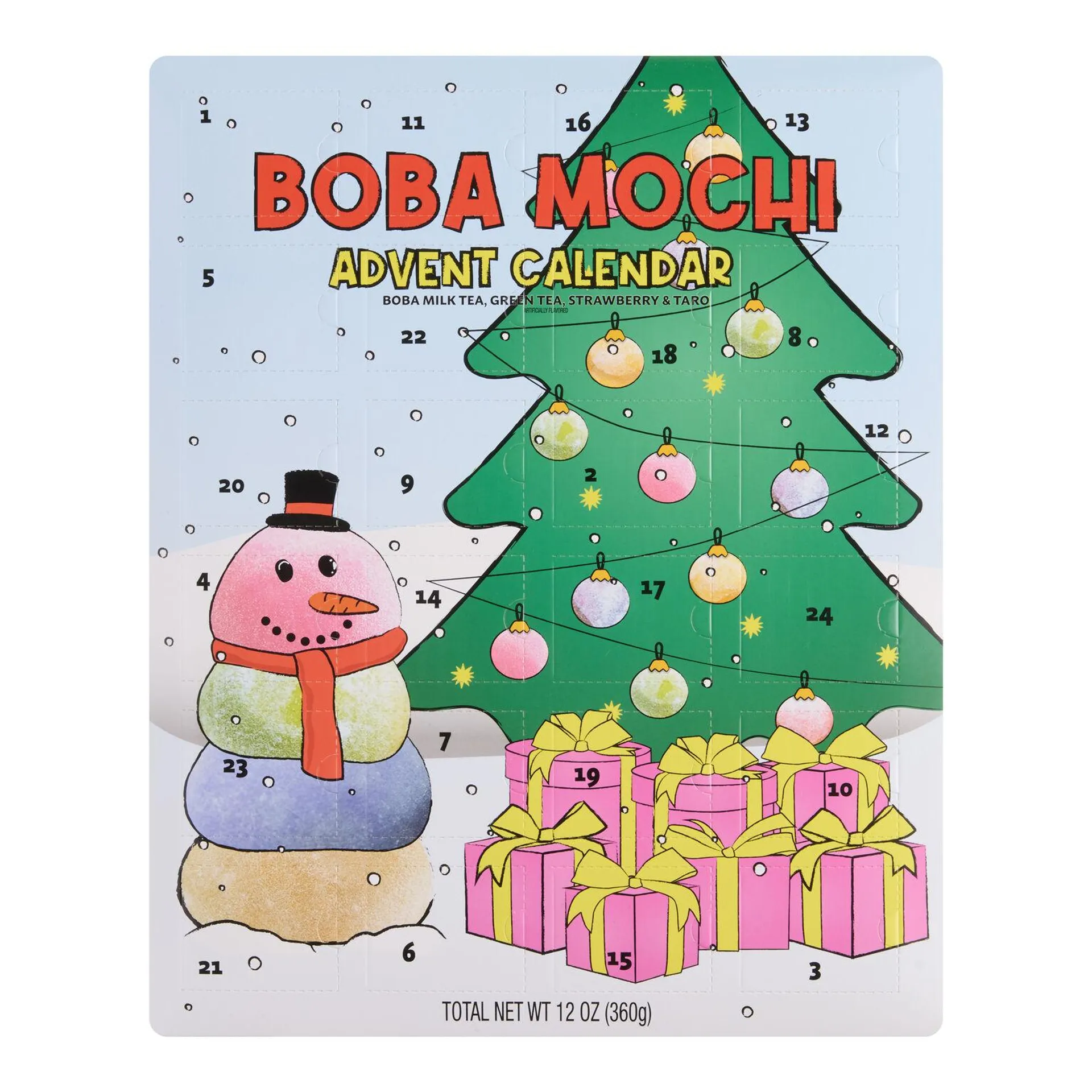 Boba Mochi Advent Calendar