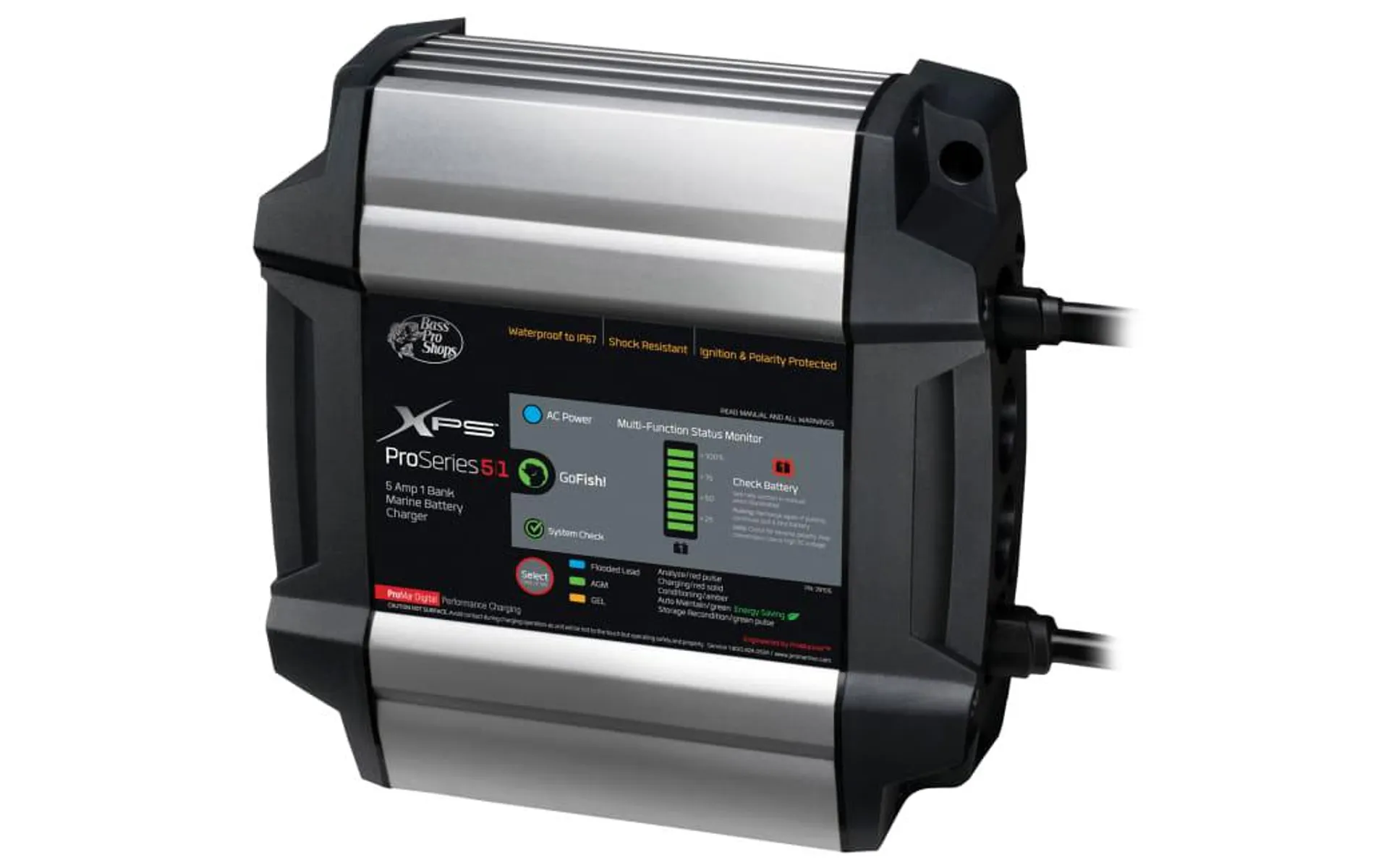 Bass Pro Shops XPS ProSeries Marine Battery Charger