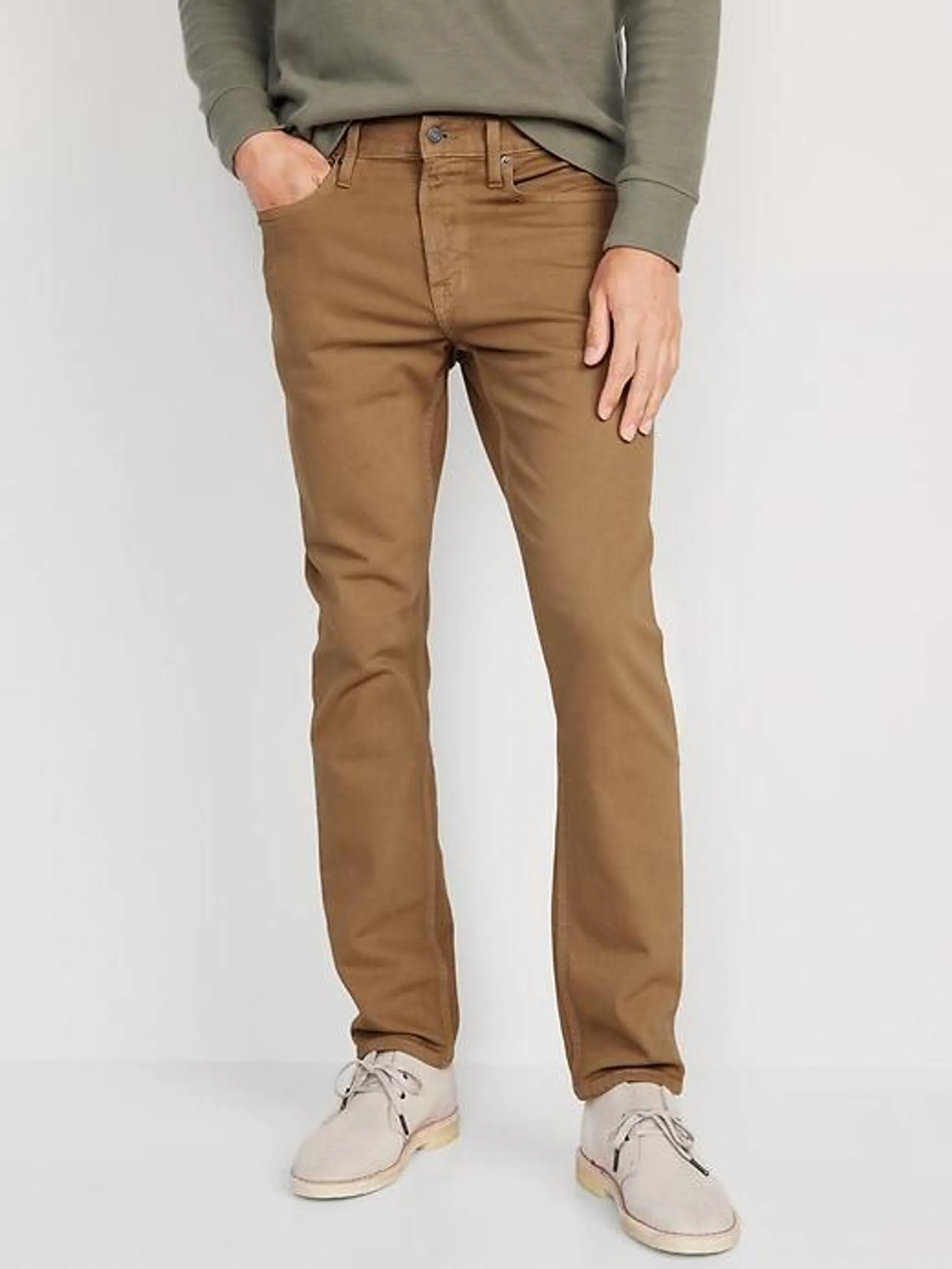 Slim Five-Pocket Pants