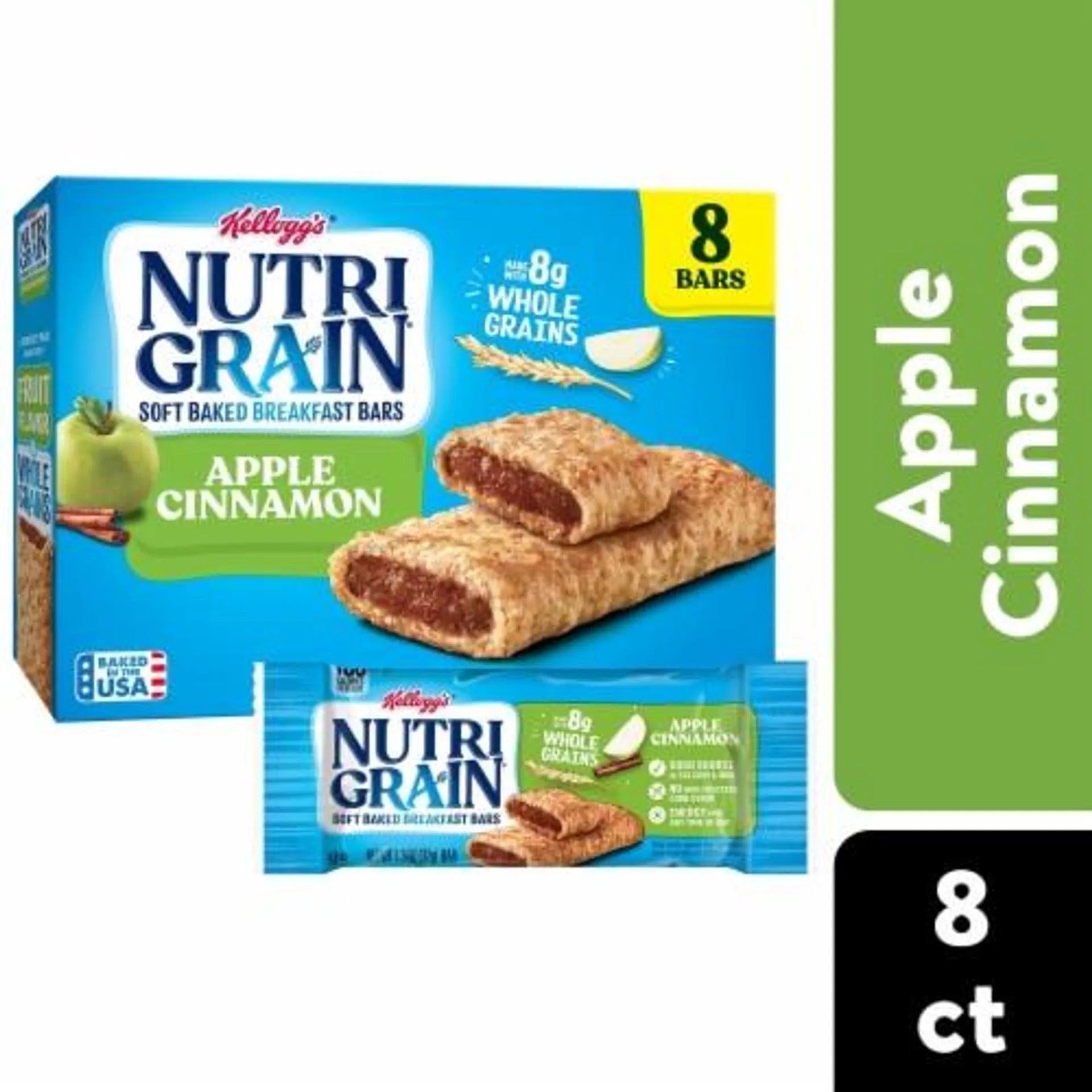 Kellogg's Nutri-Grain Apple Cinnamon Breakfast Bars