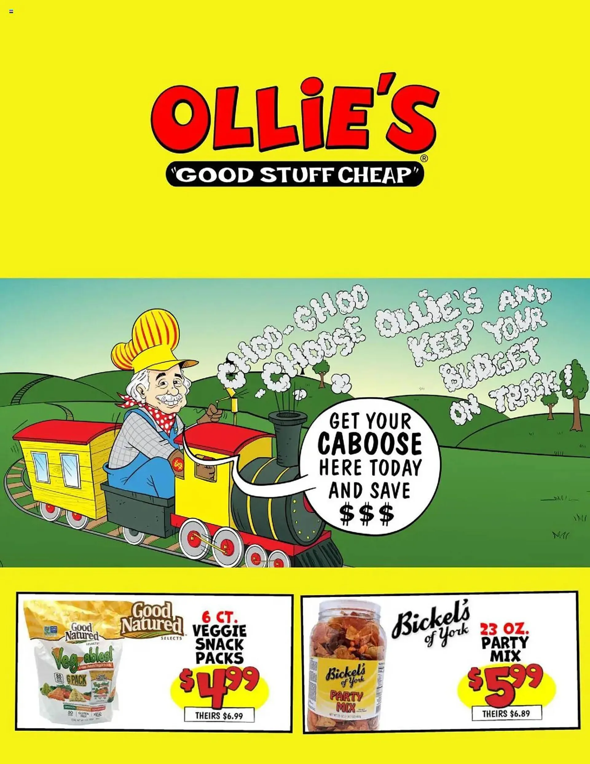 Weekly ad Ollie's Weekly Ad from August 20 to August 27 2025 - Page 1