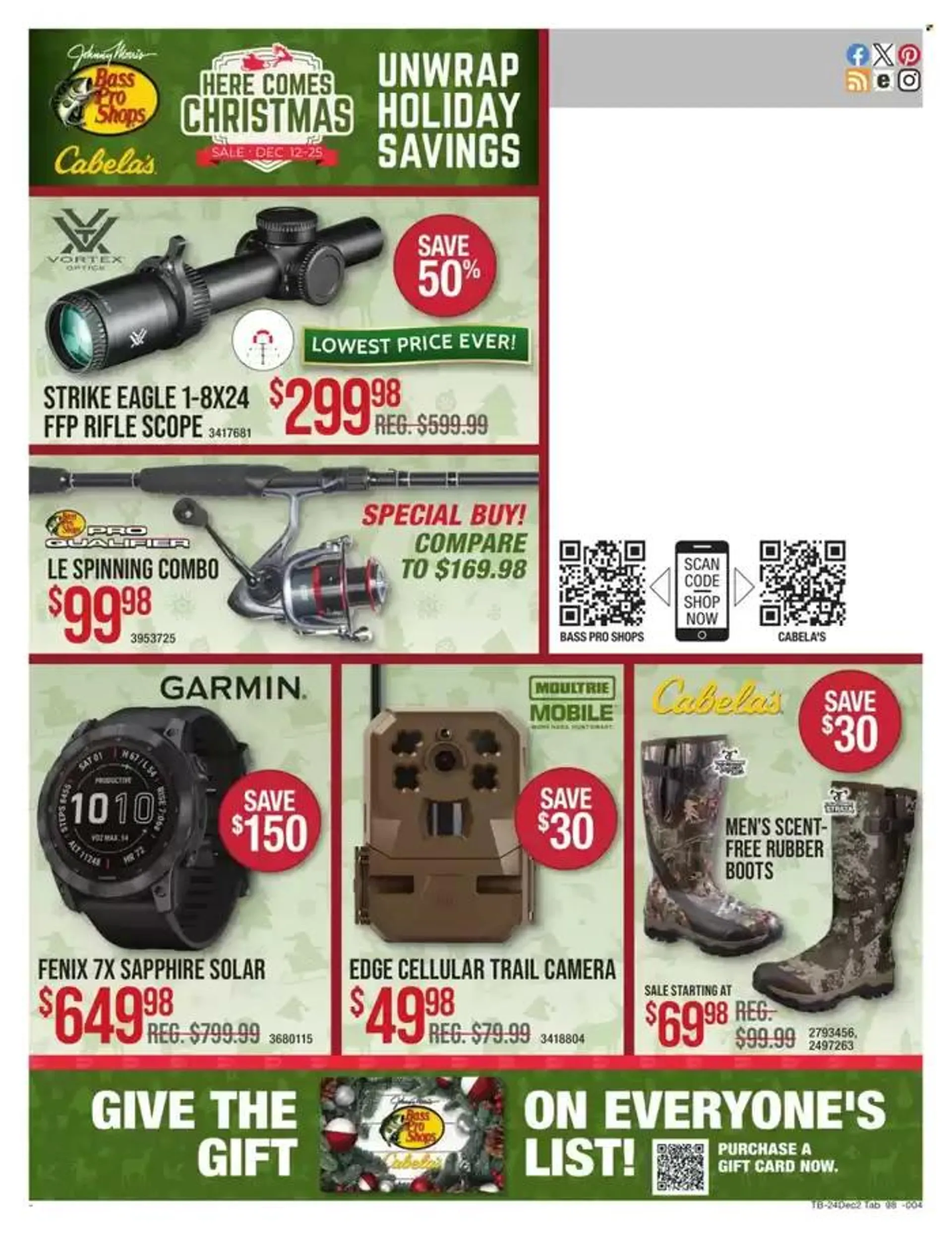 Weekly ad Cabela's Weekly ad from December 12 to December 25 2024 - Page 11