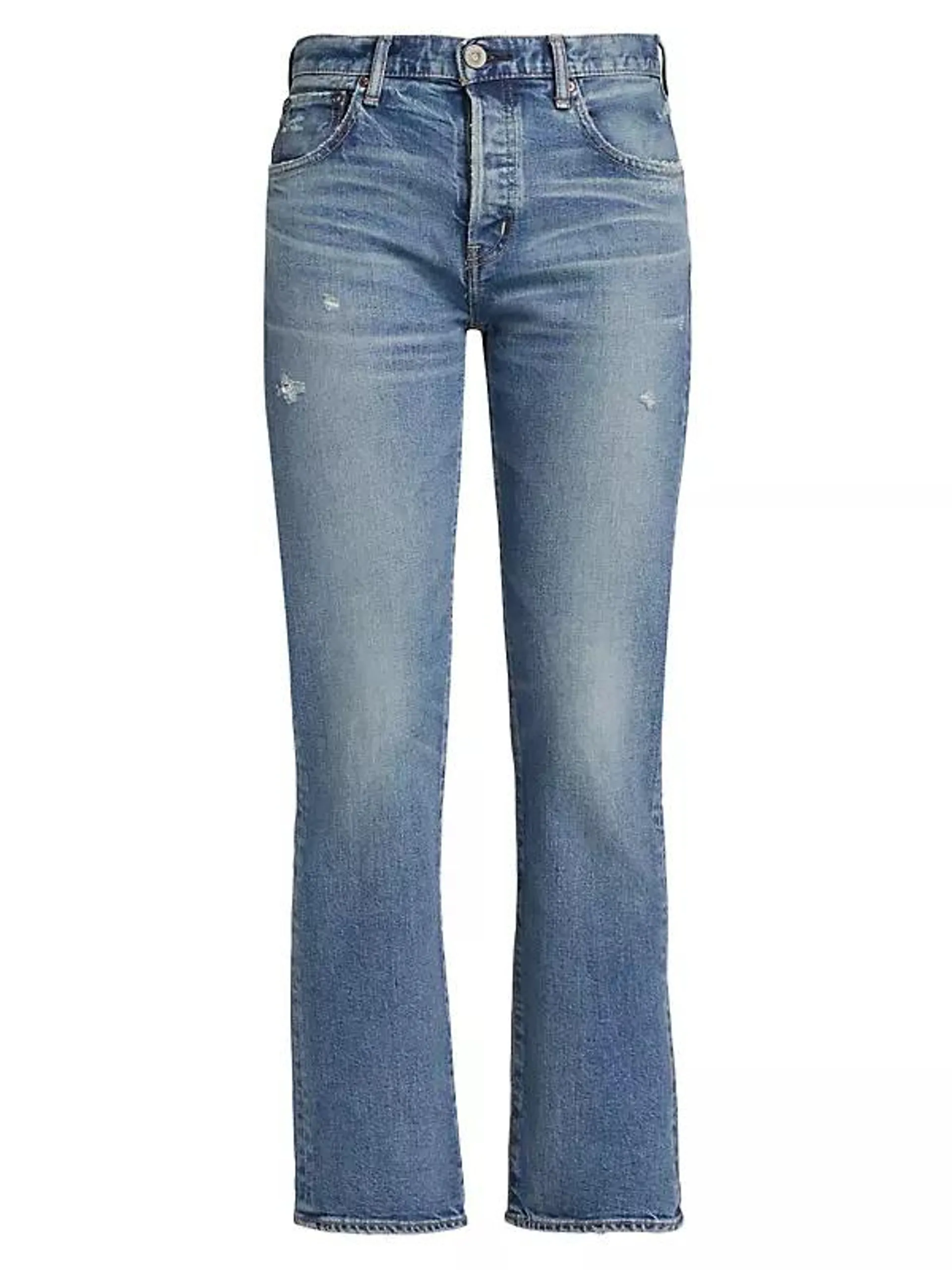 Bradenton Straight Mid-Rise Jeans