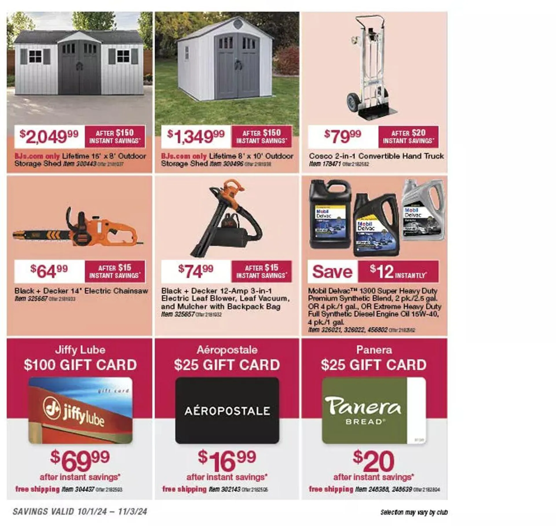 Weekly ad BJ's from October 2 to November 3 2024 - Page 40