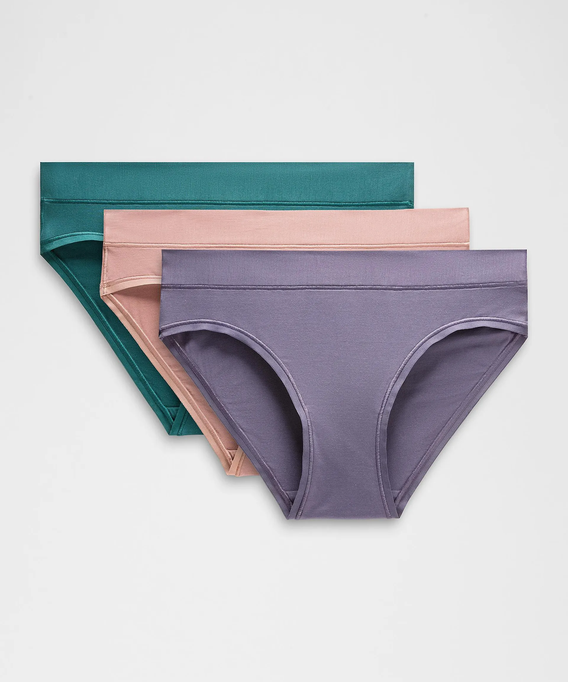 UnderEase Mid-Rise Bikini Underwear