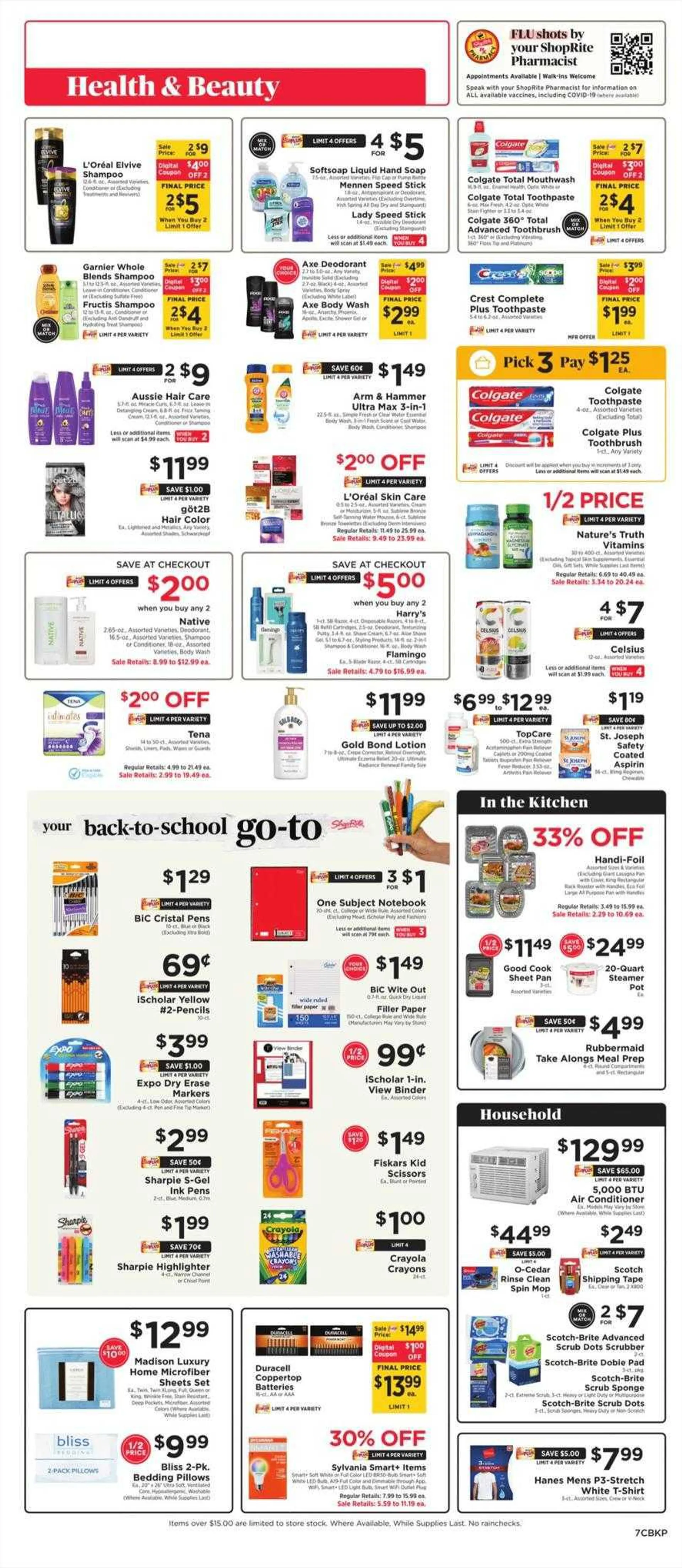 Weekly ad ShopRite Catalog from August 20 to September 30 2023 - Page 7