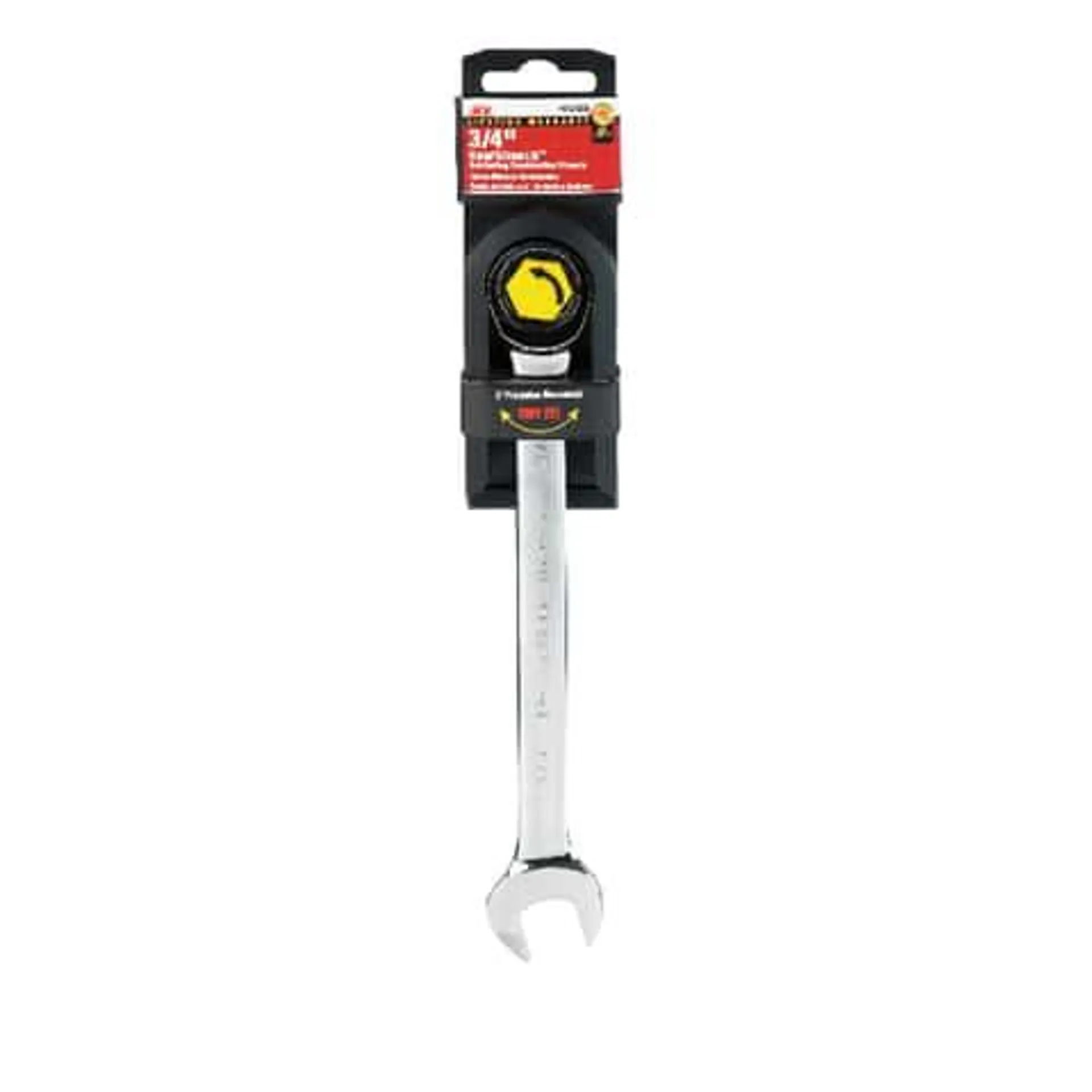 Ace Pro Series GearWrench 3/4 in. X 3/4 in. SAE Combination Wrench 9.8 in. L 1 pc